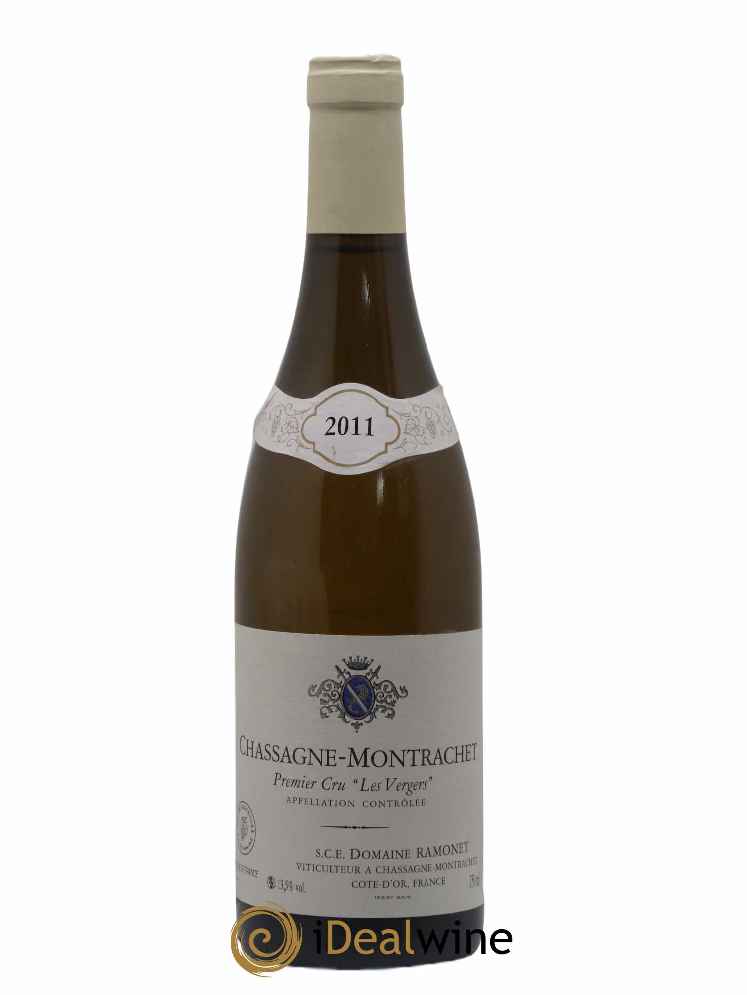 Chassagne-Montrachet 1er Cru Les Vergers Ramonet (Domaine) 2011 - Lot de 1 bouteille - 0