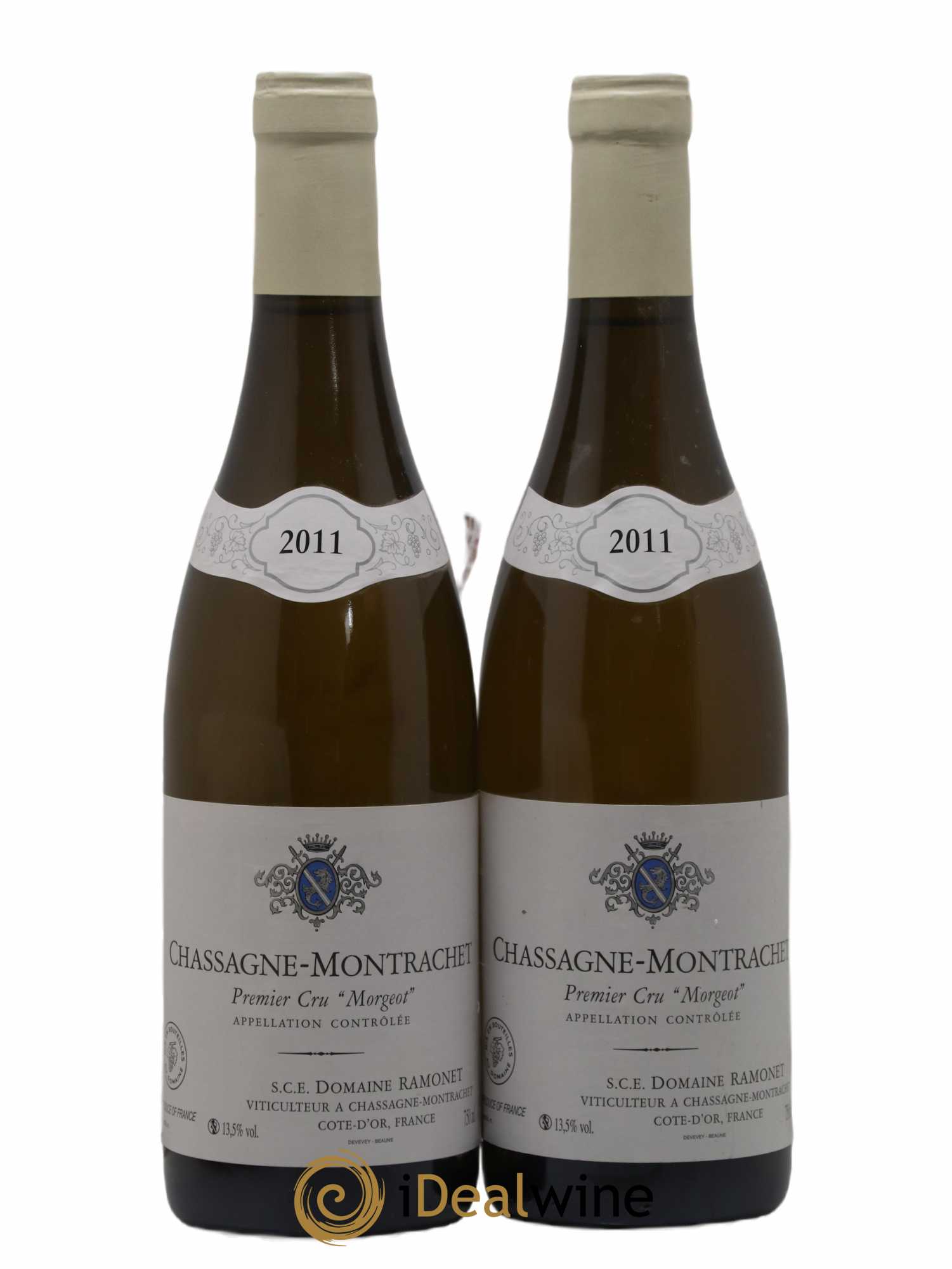 Chassagne-Montrachet 1er Cru Morgeot Ramonet (Domaine) 2011 - Lot de 2 bouteilles - 0