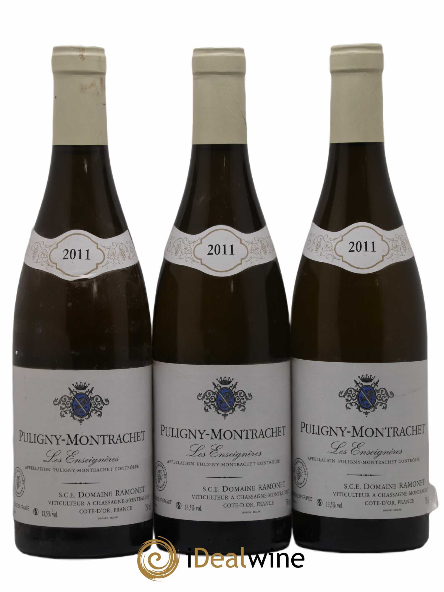 Puligny-Montrachet Les Enseignères Ramonet (Domaine) 2011 - Lot de 3 bouteilles - 0
