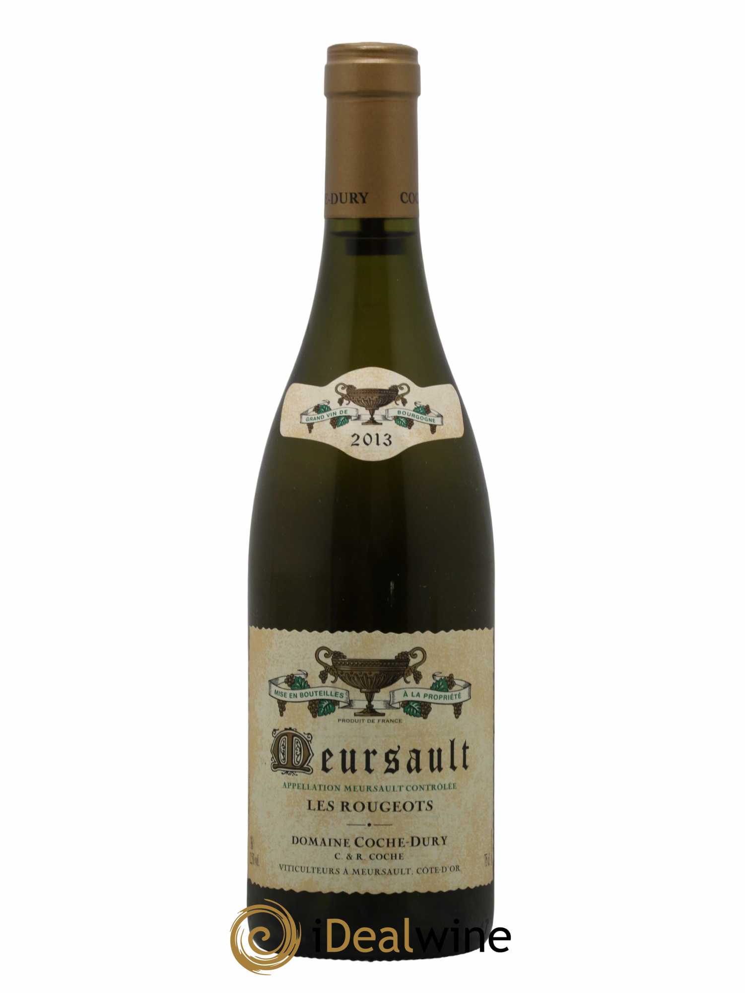 Meursault Les Rougeots Coche Dury (Domaine) 2013 - Lot de 1 bouteille - 0