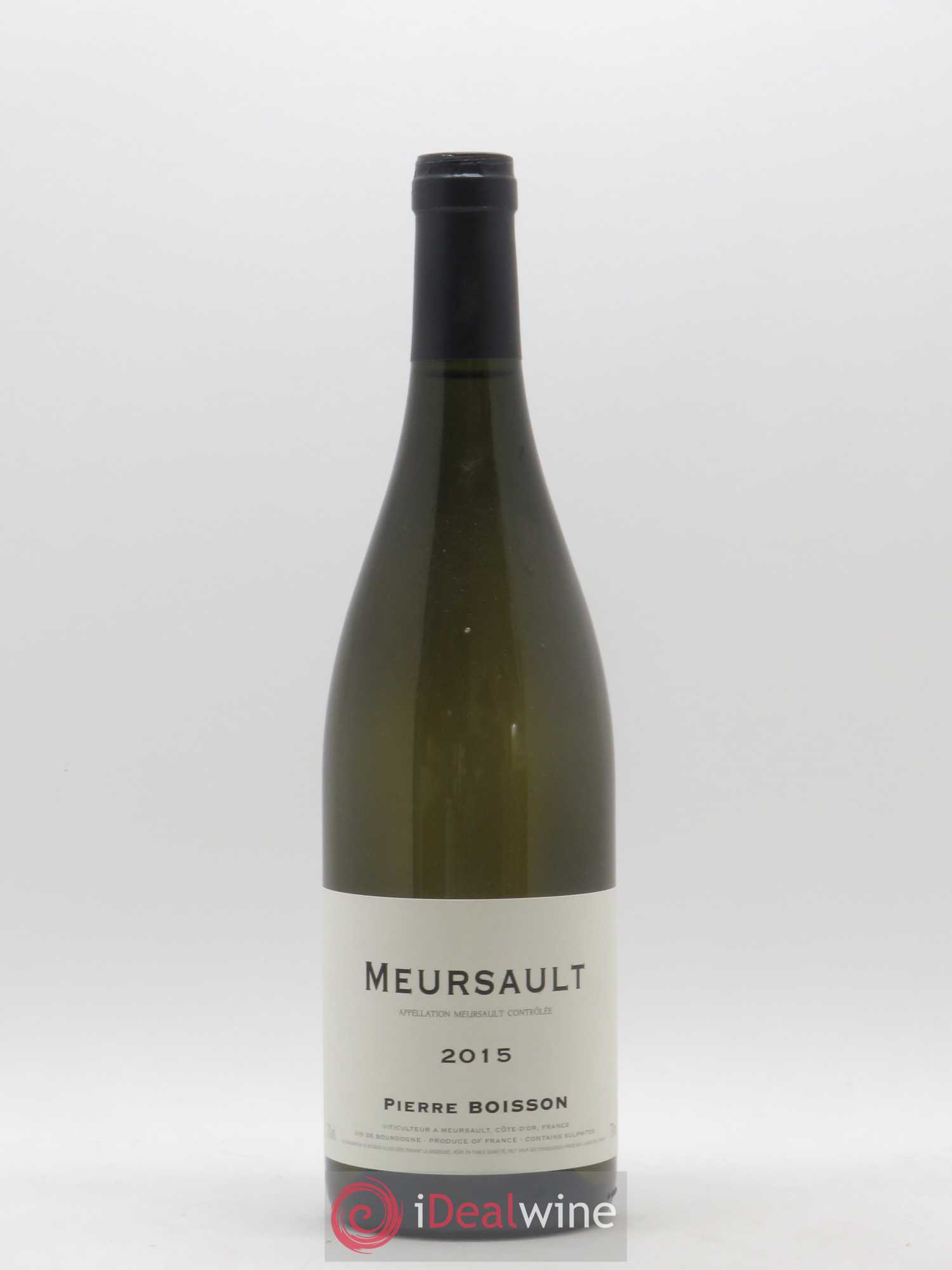 Meursault Pierre Boisson (Domaine) 2015 - Lot de 1 bouteille - 0