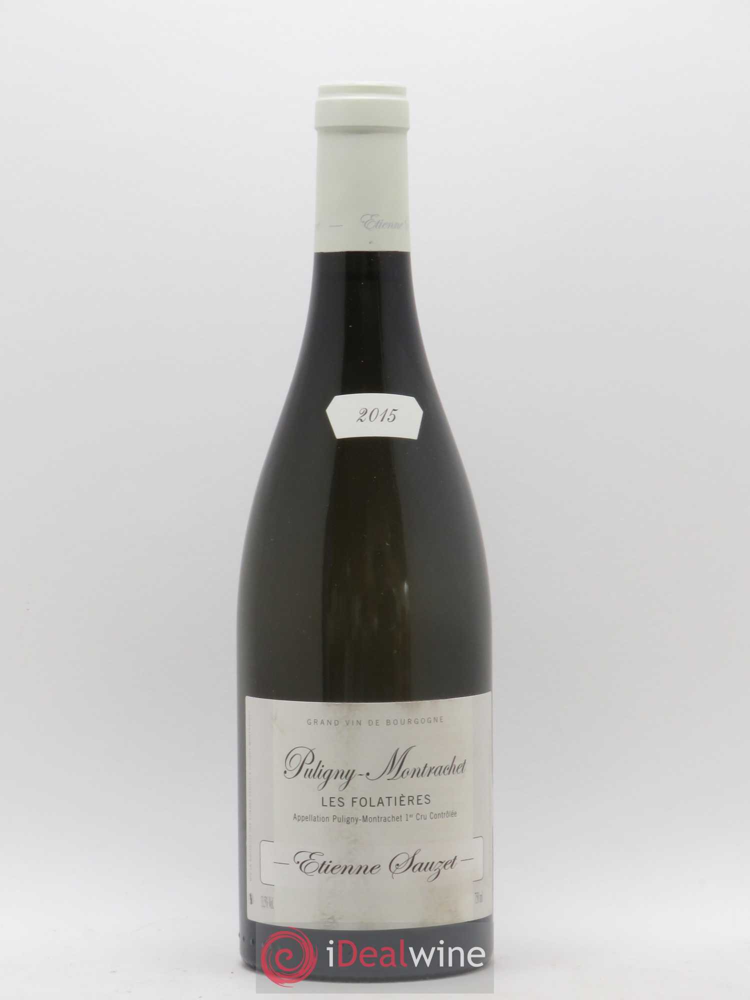 Puligny-Montrachet 1er Cru Les Folatières Etienne Sauzet 2015 - Lot de 1 bouteille - 0