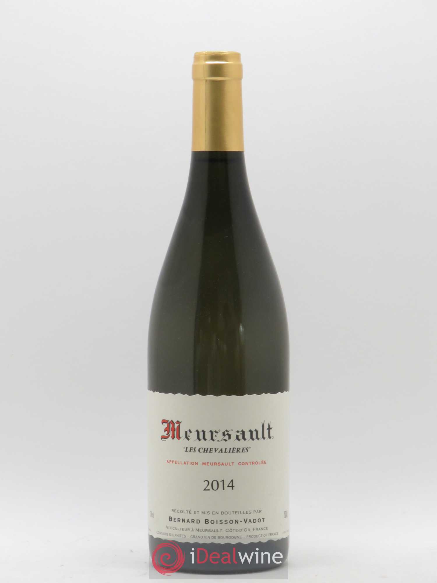 Meursault Les Chevalières Boisson-Vadot (Domaine) 2014 - Lot de 1 bouteille - 0