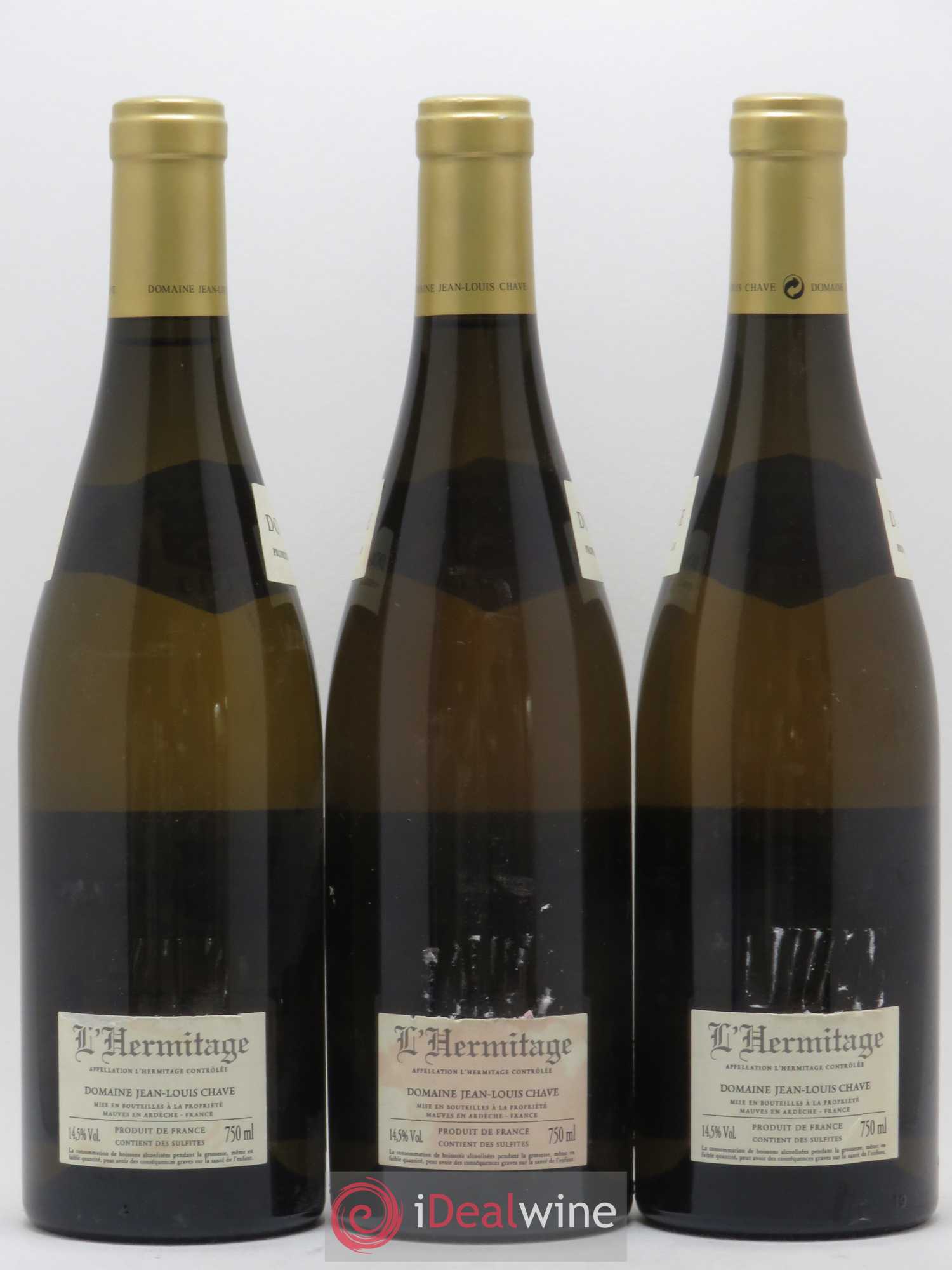 Hermitage Jean-Louis Chave 2011 - Lot de 3 bouteilles - 1