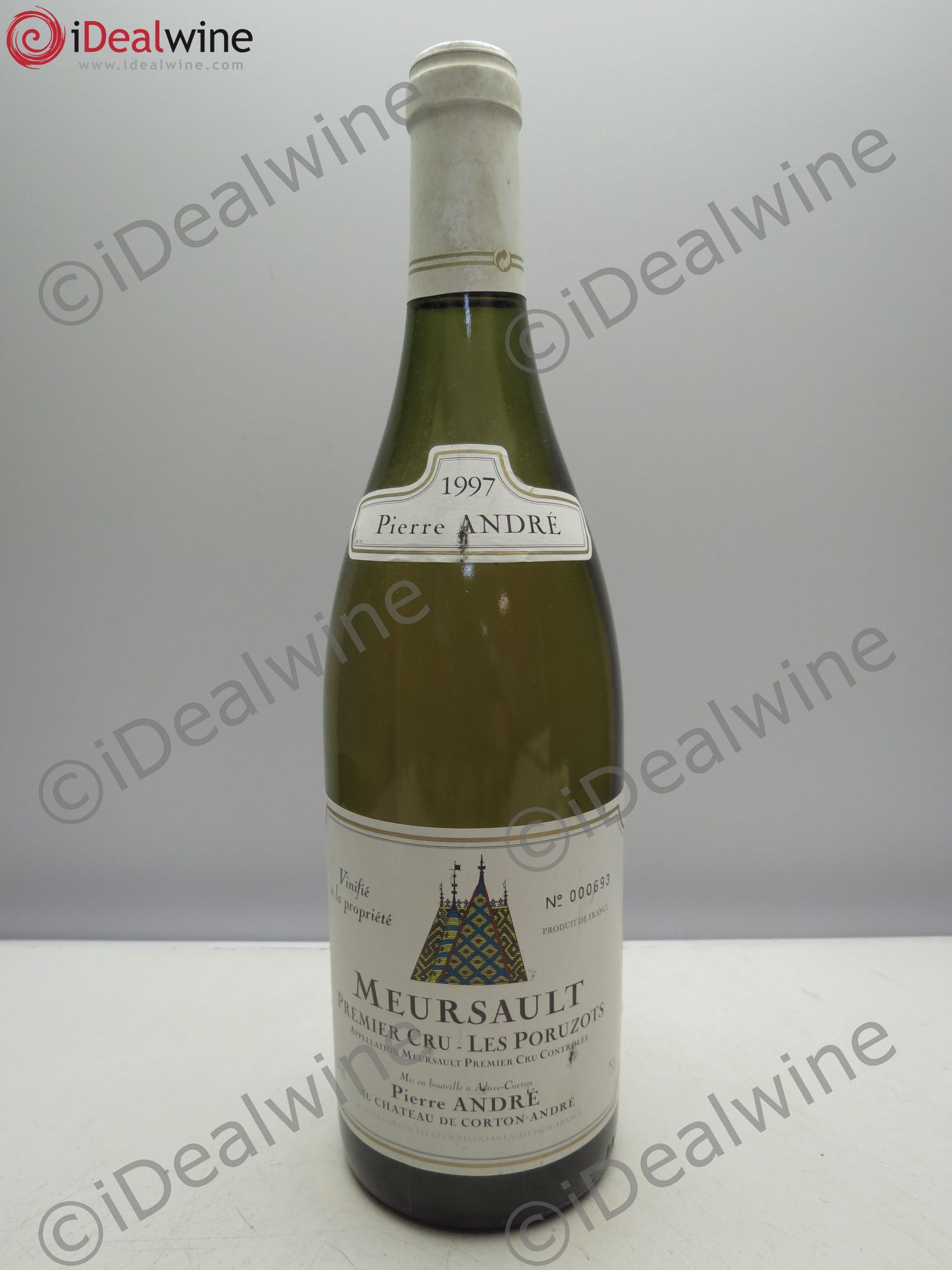 Meursault 1er Cru Pierre André 1997 - Posten von 1 Flasche - 0