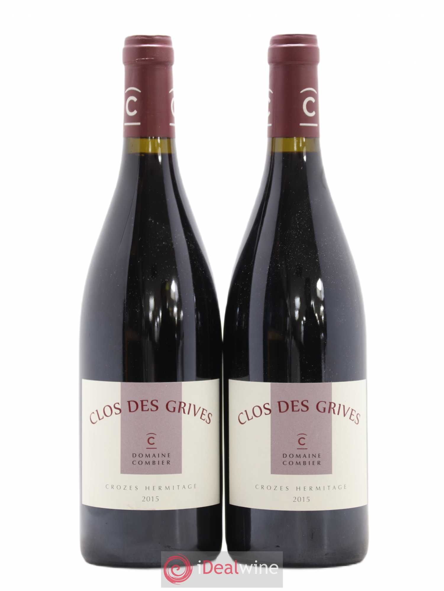 Crozes-Hermitage Clos des Grives Combier 2015 - Lot de 2 bouteilles - 0