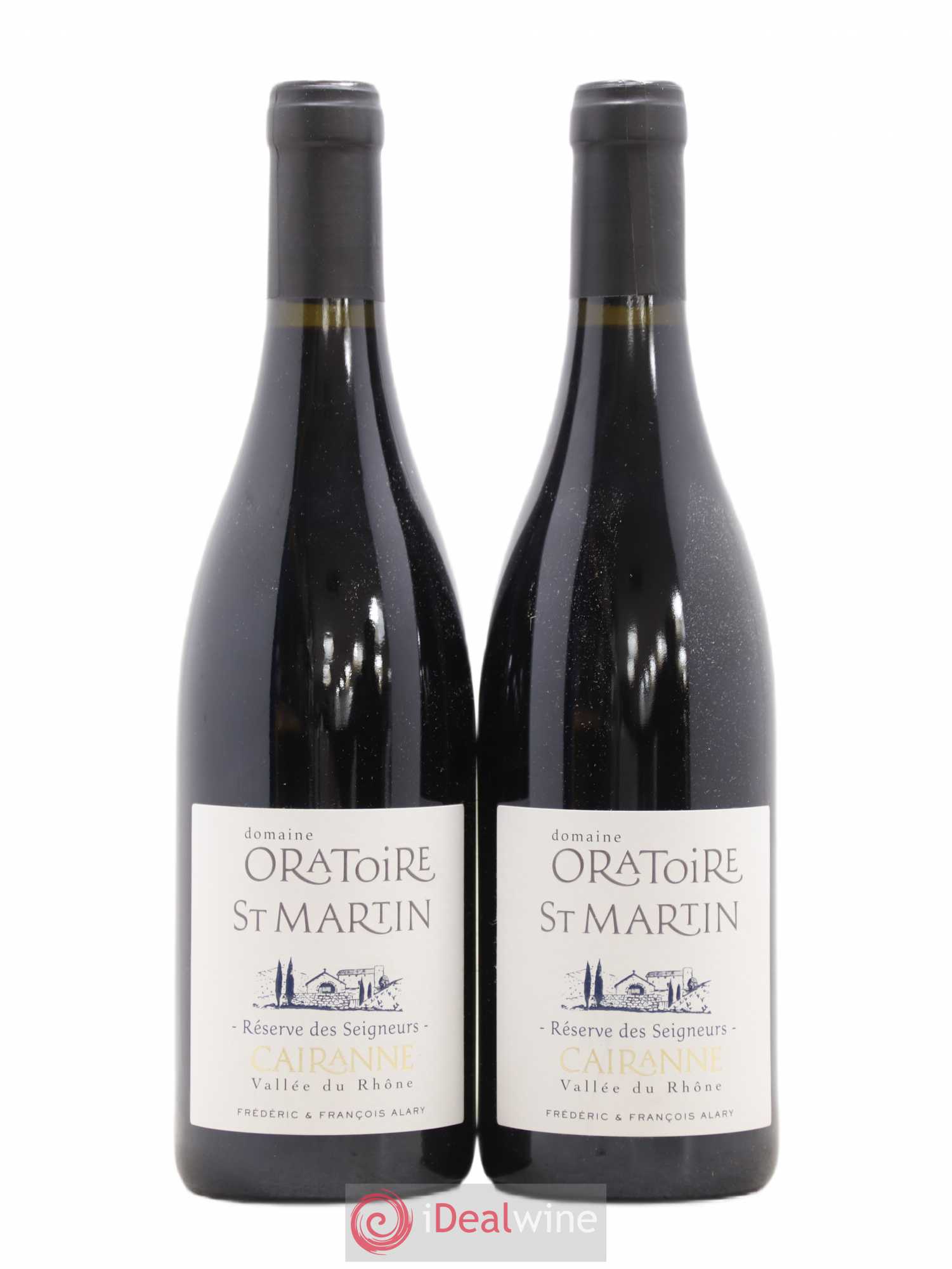 Cairanne Réserve des Seigneurs Oratoire Saint-Martin - Frédéric et François Alary (sans prix de réserve) 2015 - Lot de 2 bouteilles - 0