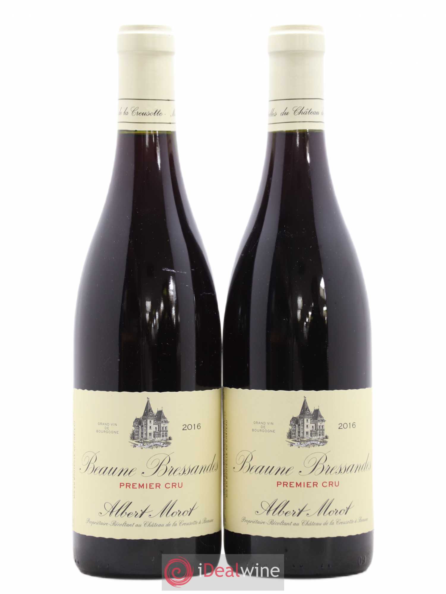 Beaune 1er Cru Bressandes Albert Morot 2016 - Posten von 2 Flaschen - 0