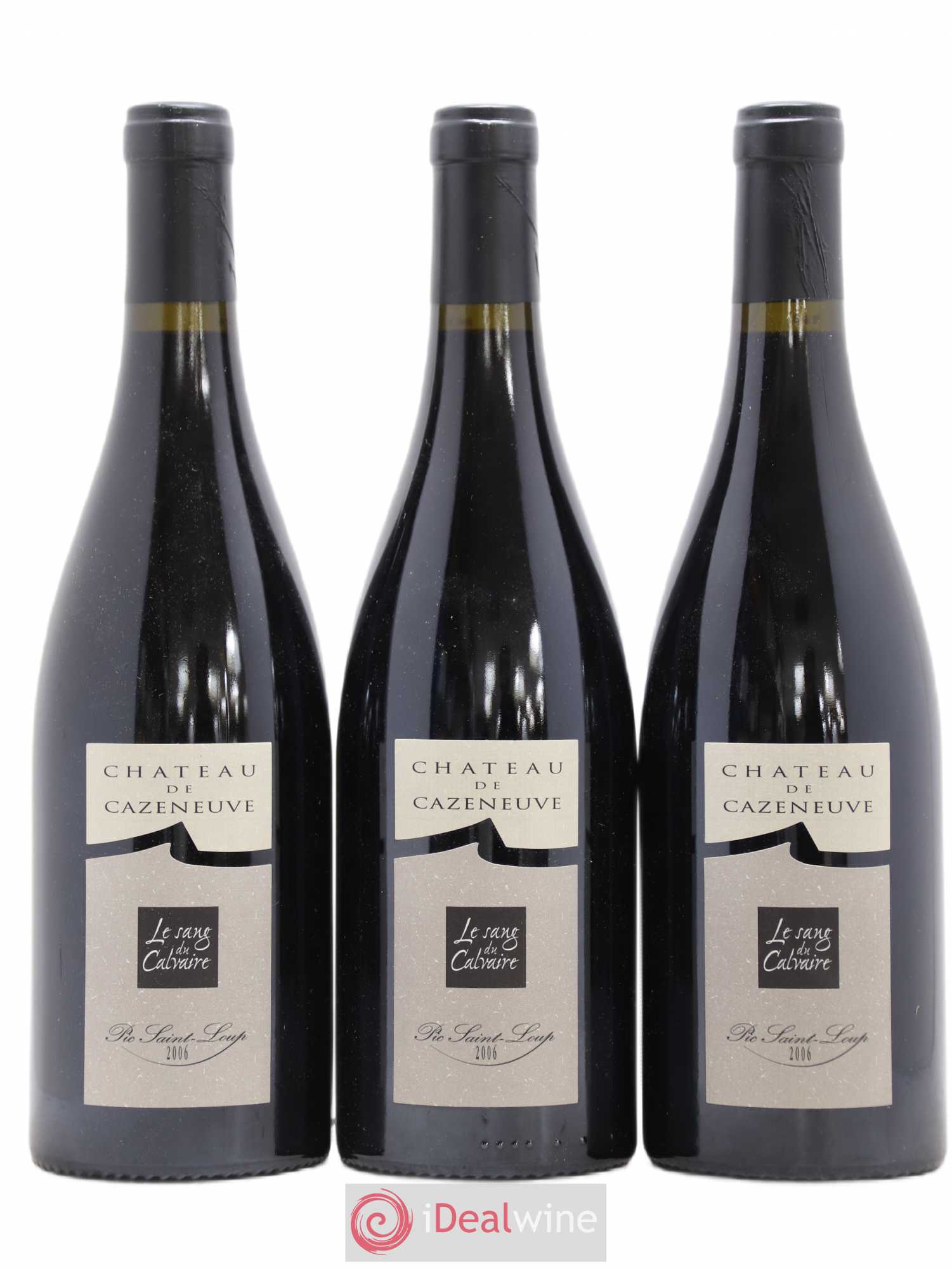 Pic Saint-Loup Le Sang du Clavaire Cazeneuve (sans prix de réserve) 2006 - Posten von 3 Flaschen - 0