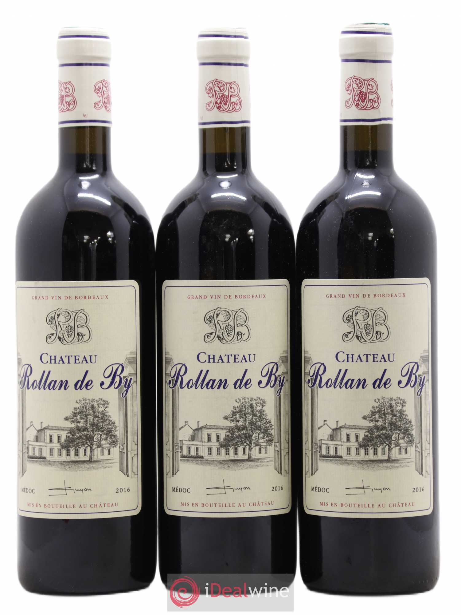 Château Rollan de By Cru Bourgeois  (sans prix de réserve) 2016 - Lot de 6 bouteilles - 2