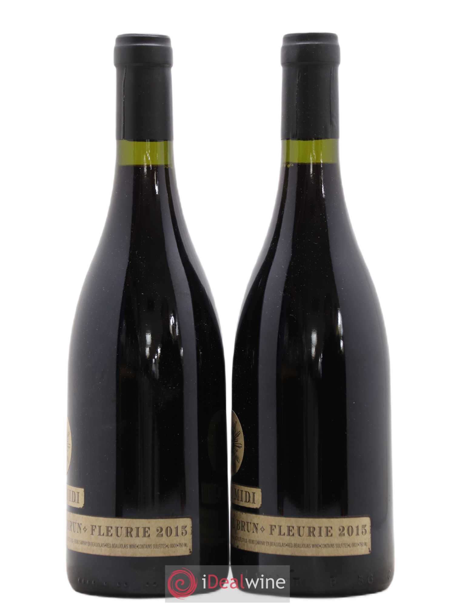 Fleurie Terres dorées - J-P. Brun (Domaine des) Grille Midi 2015 - Lot de 2 bouteilles - 1