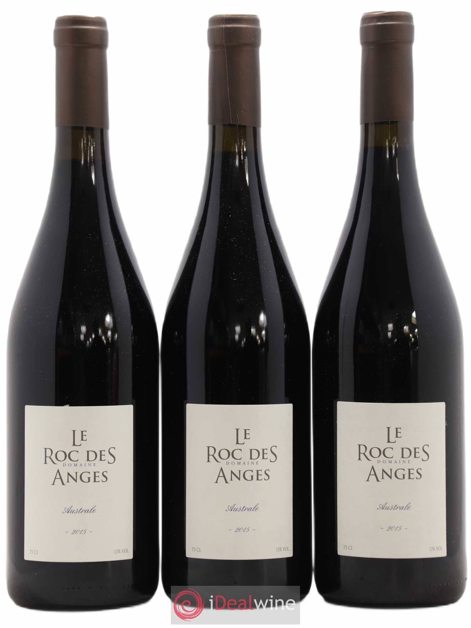 Côtes Catalanes Roc des Anges Australe Marjorie et Stéphane Gallet 2015 - Lot de 3 bouteilles - 0