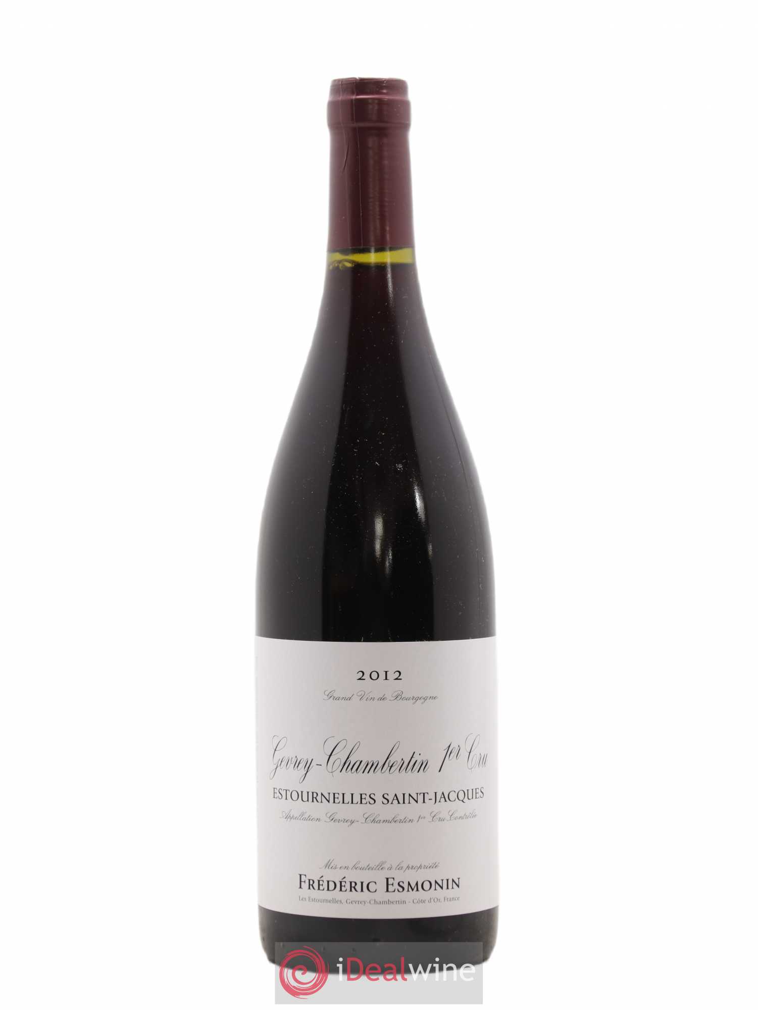 Gevrey-Chambertin 1er Cru Estournelles Saint Jacques Frederic Esmonin 2012 - Posten von 1 Flasche - 0