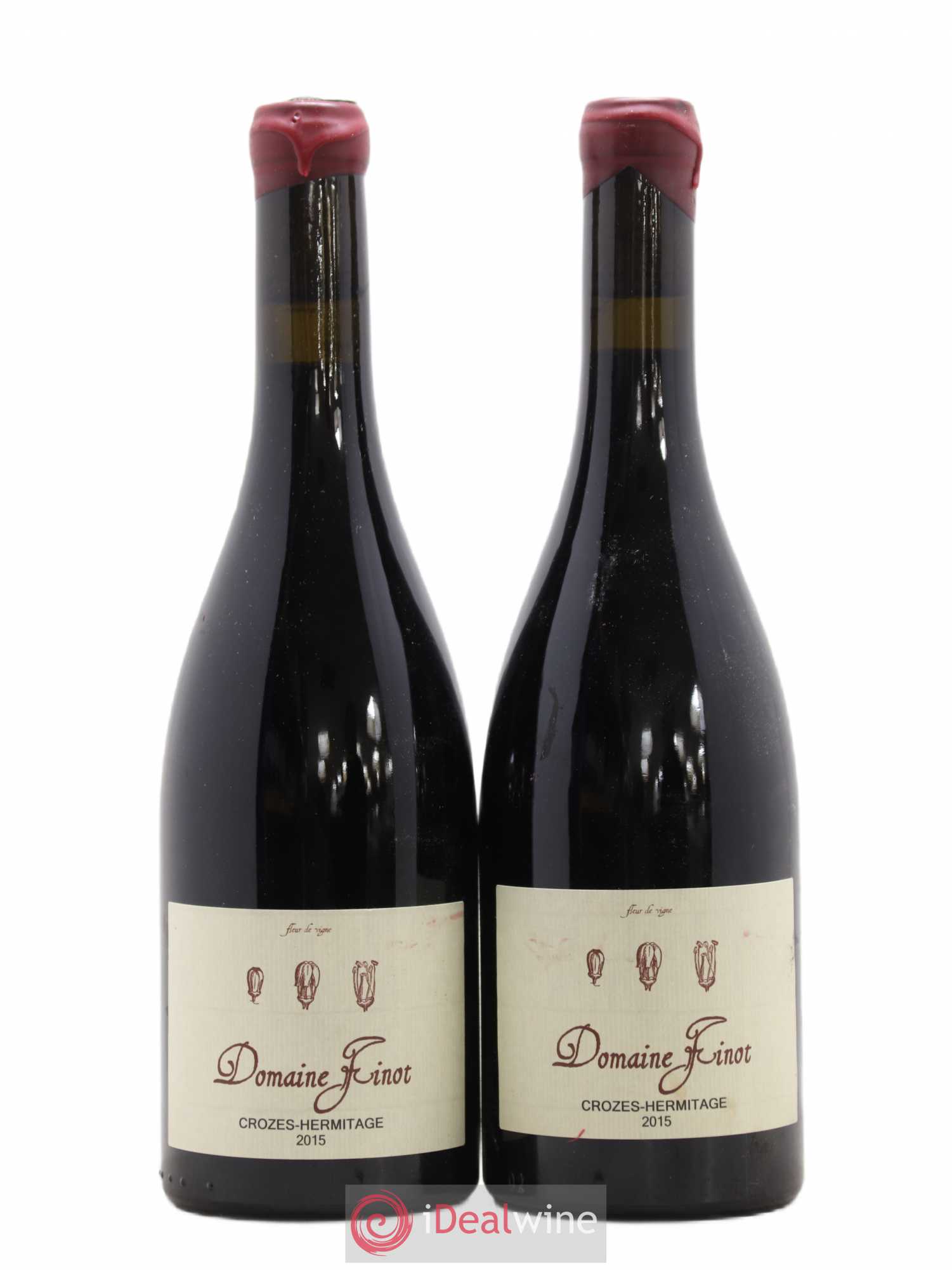 Crozes-Hermitage Finot (sans prix de réserve) 2015 - Posten von 2 Flaschen - 0