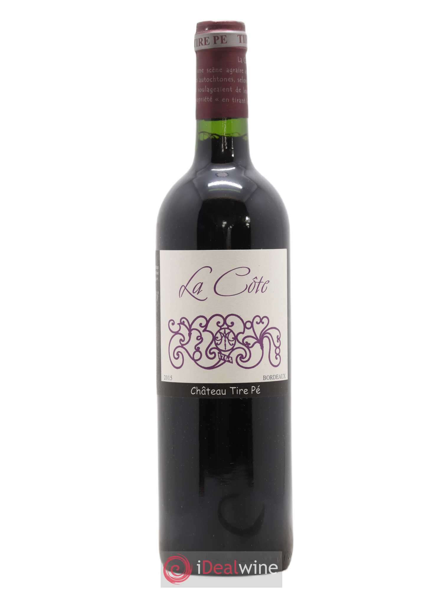 Bordeaux La Côte Tire Pé (sans prix de réserve) 2015 - Posten von 1 Flasche - 0