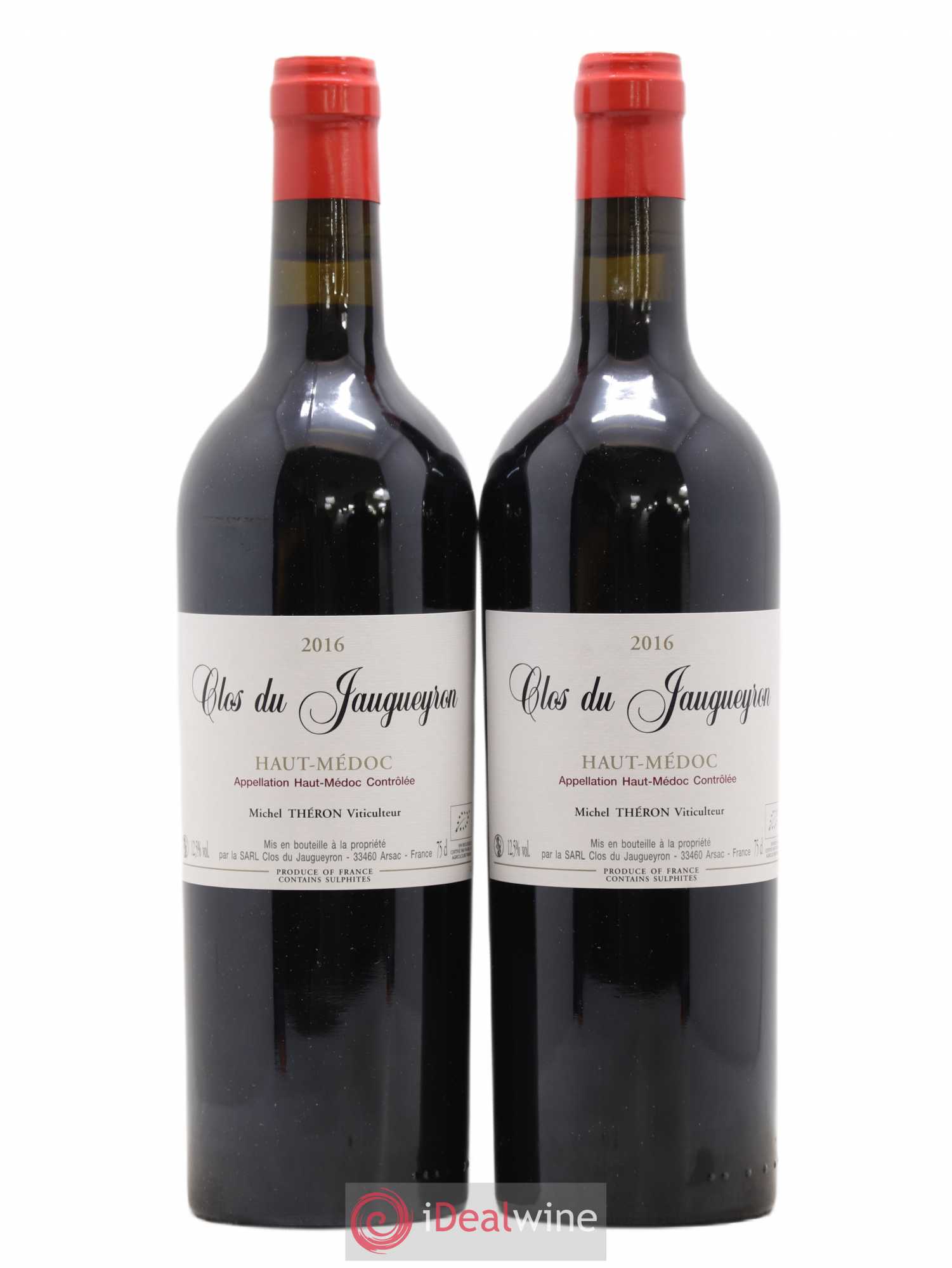 Clos du Jaugueyron (sans prix de réserve) 2016 - Lot de 2 bouteilles - 0