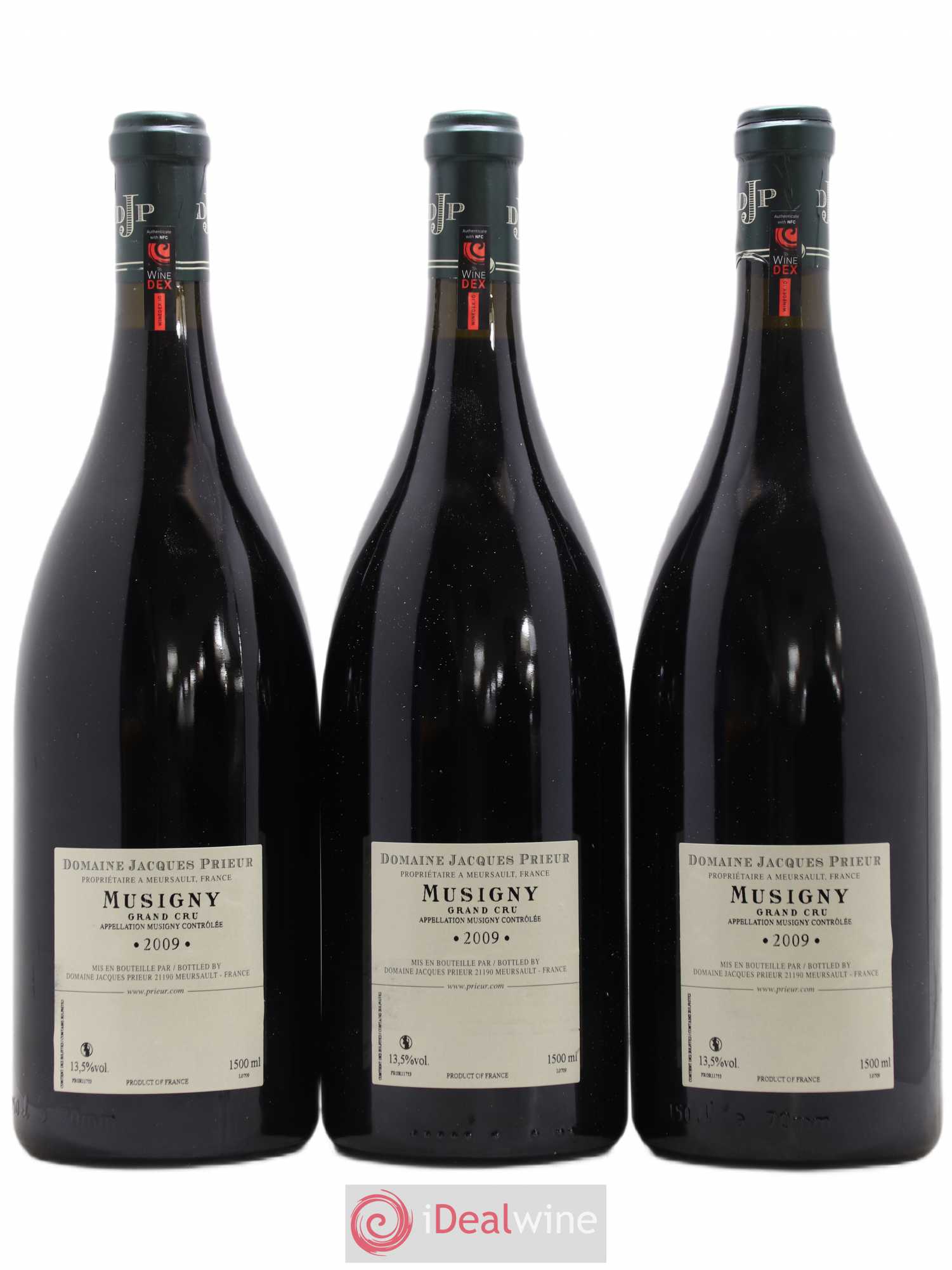 Musigny Grand Cru Jacques Prieur (Domaine) 2009 - Lot de 3 magnums - 1