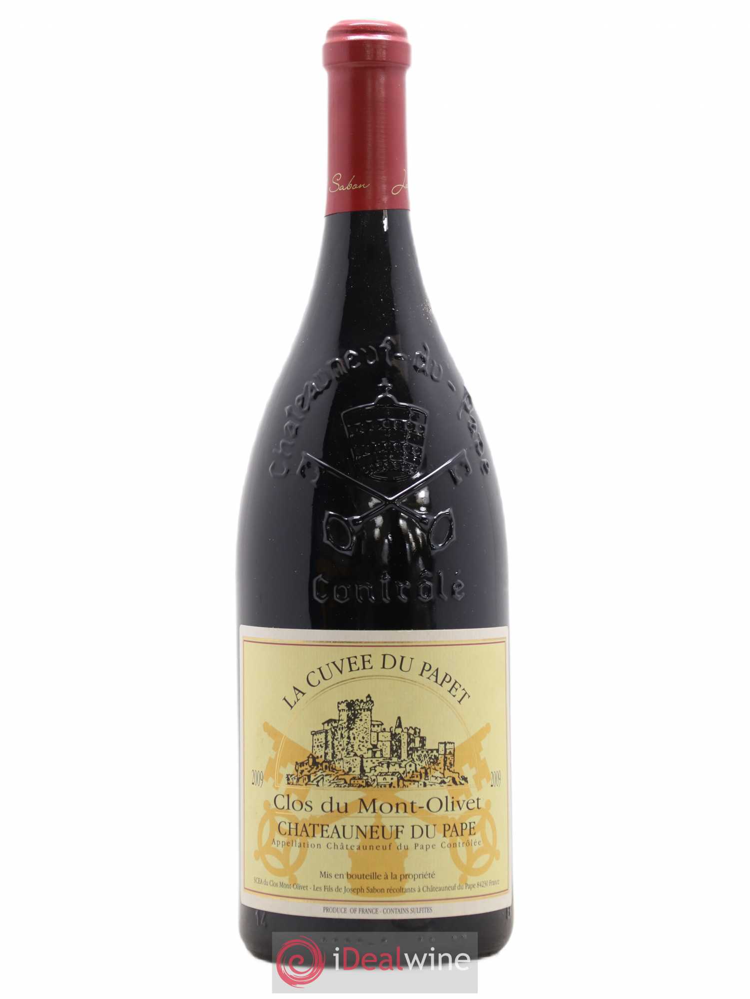 Châteauneuf-du-Pape Cuvée du Papet Clos du Mont-Olivet 2009 - Lot de 1 magnum - 0