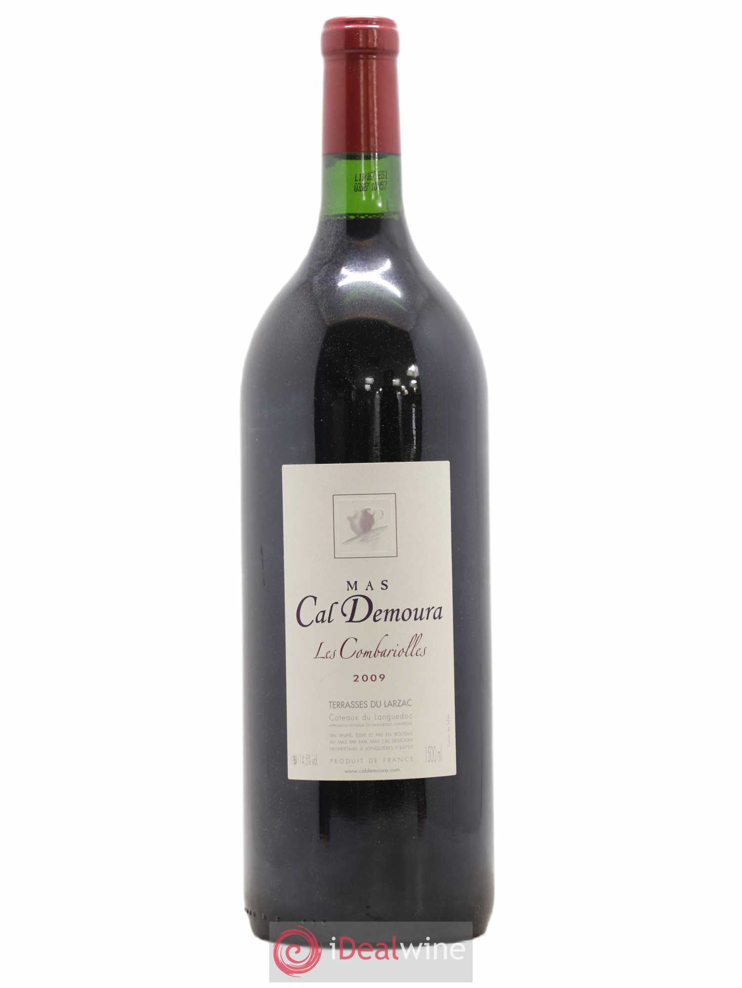 Terrasses du Larzac Les Combariolles Mas Cal Demoura 2009 - Lot de 1 magnum - 0