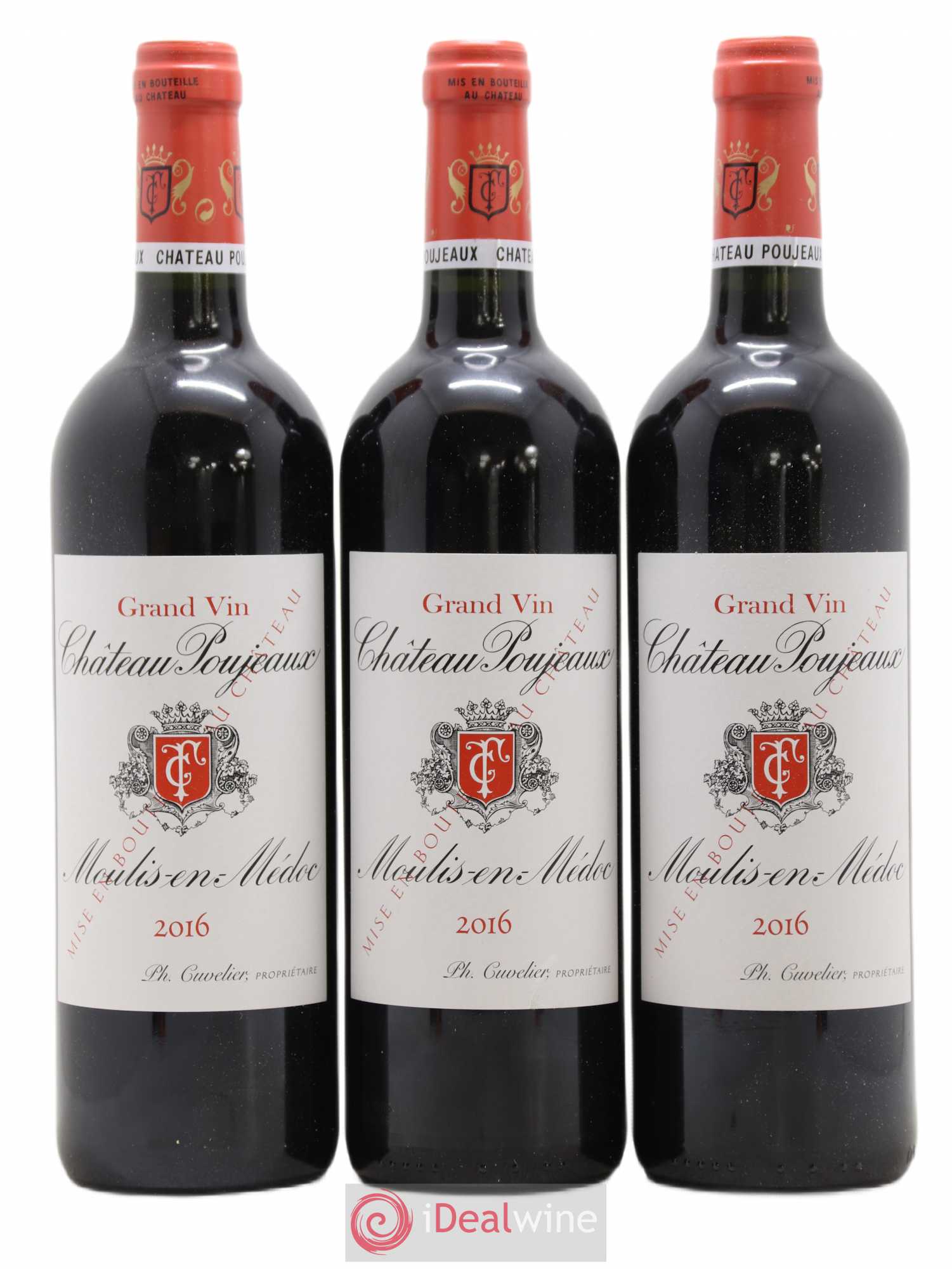 Château Poujeaux 2016 - Lot de 6 bouteilles - 2