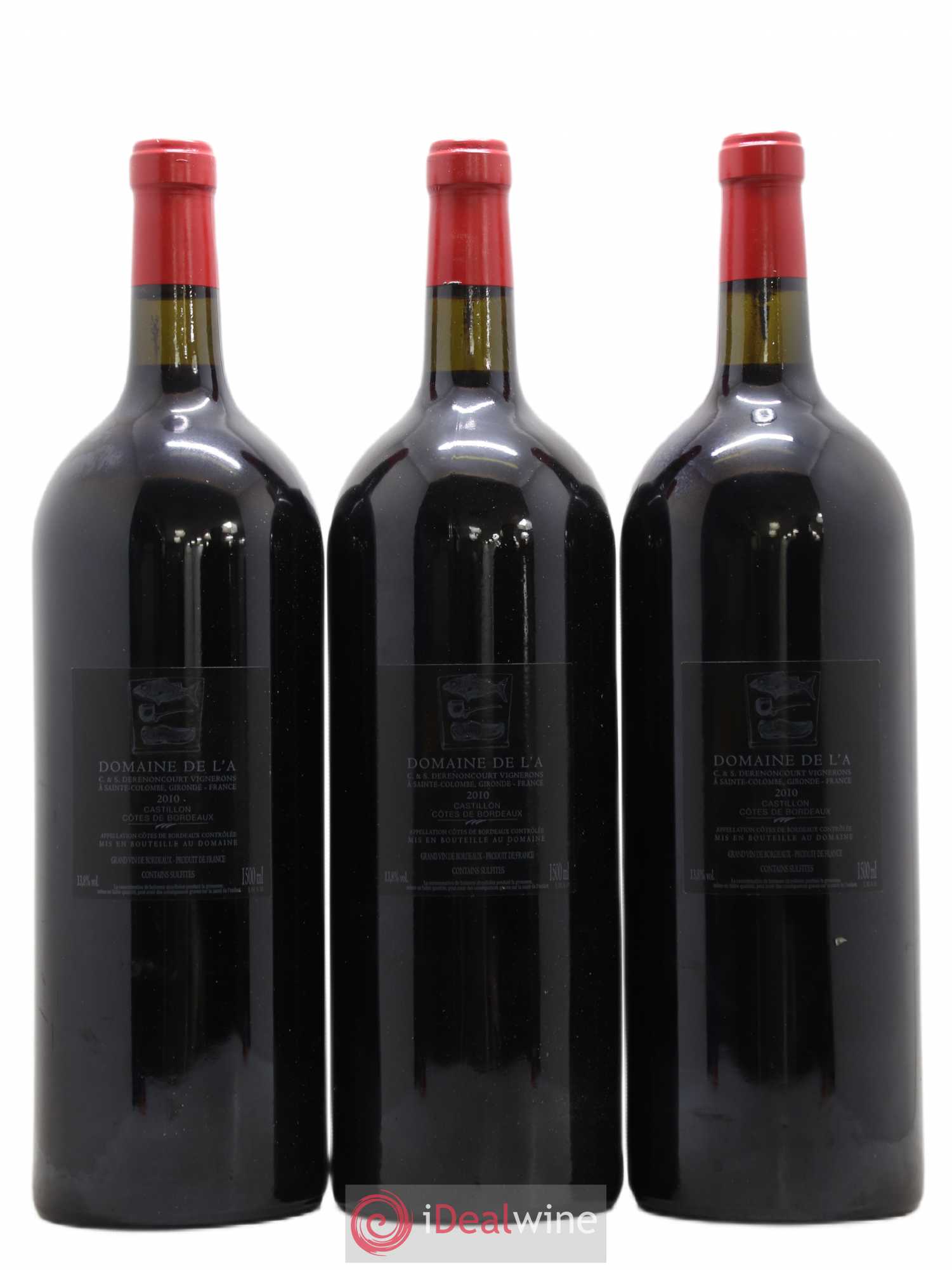Domaine de l'A 2010 - Lot de 3 magnums - 1