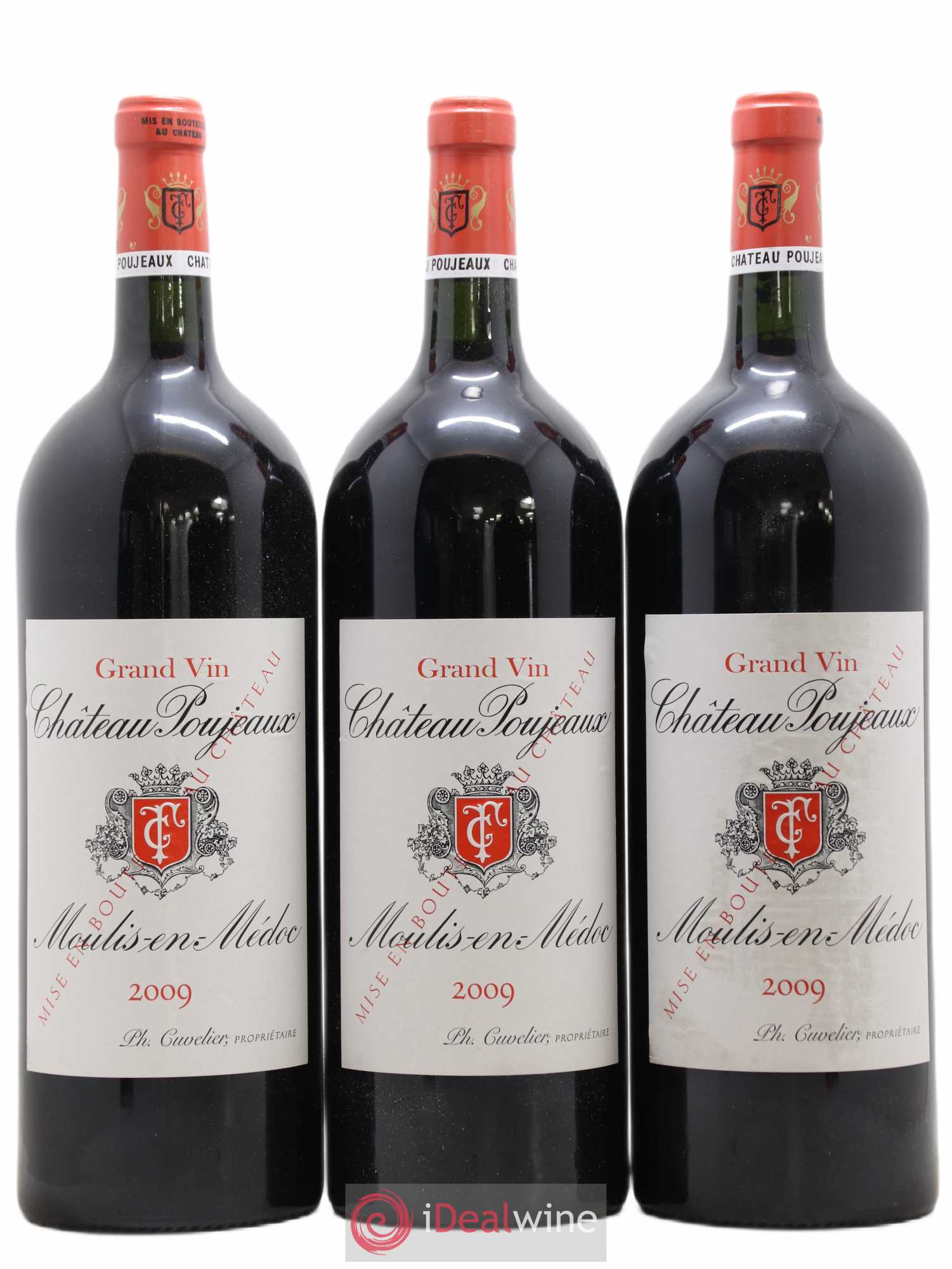 Château Poujeaux 2009 - Lot de 6 magnums - 1
