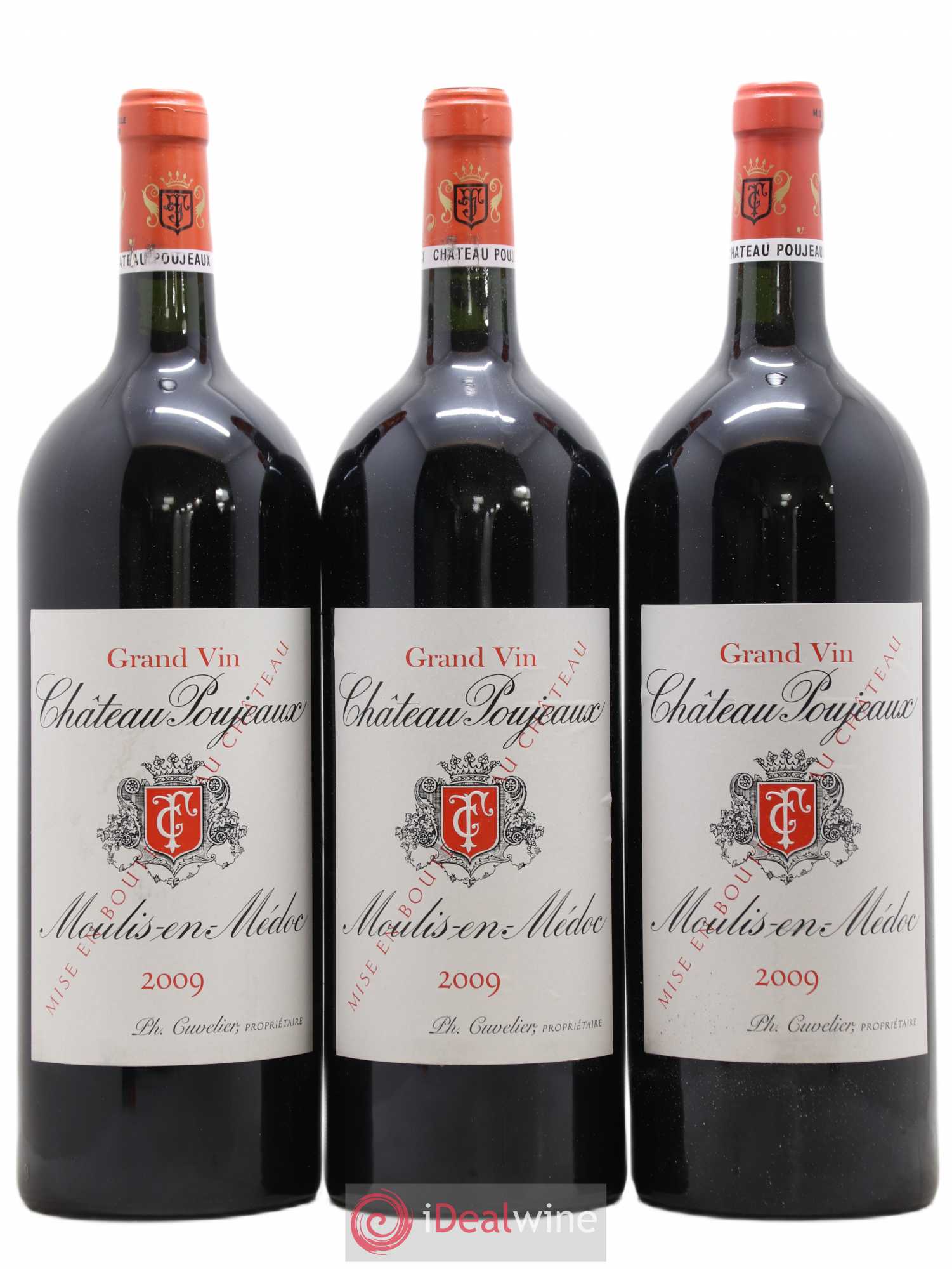 Château Poujeaux 2009 - Lot de 6 magnums - 2