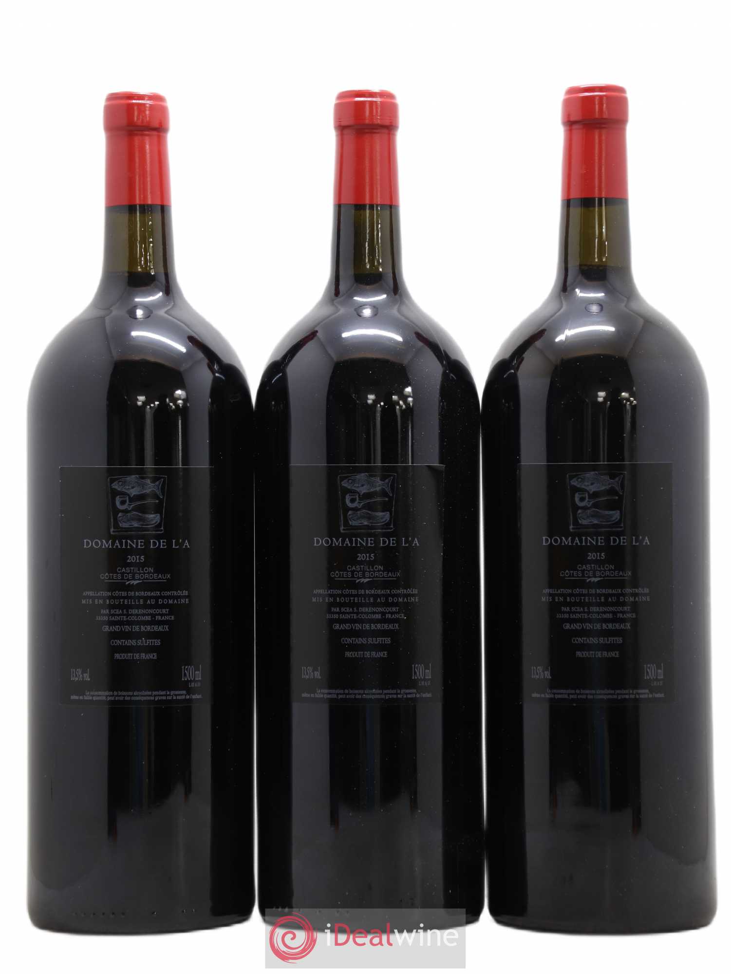 Domaine de l'A 2015 - Lot de 3 magnums - 1