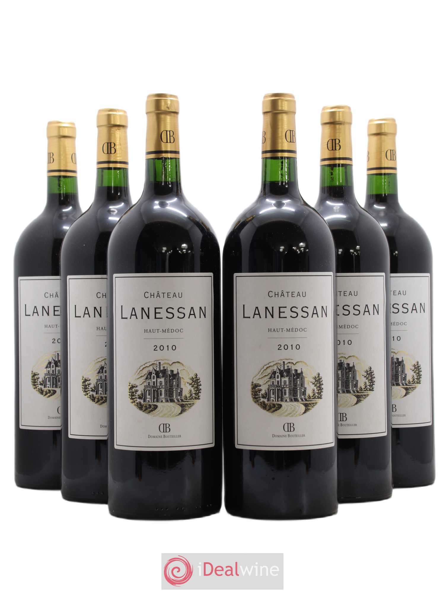 Château Lanessan Cru Bourgeois 2010 - Lot de 6 magnums - 0