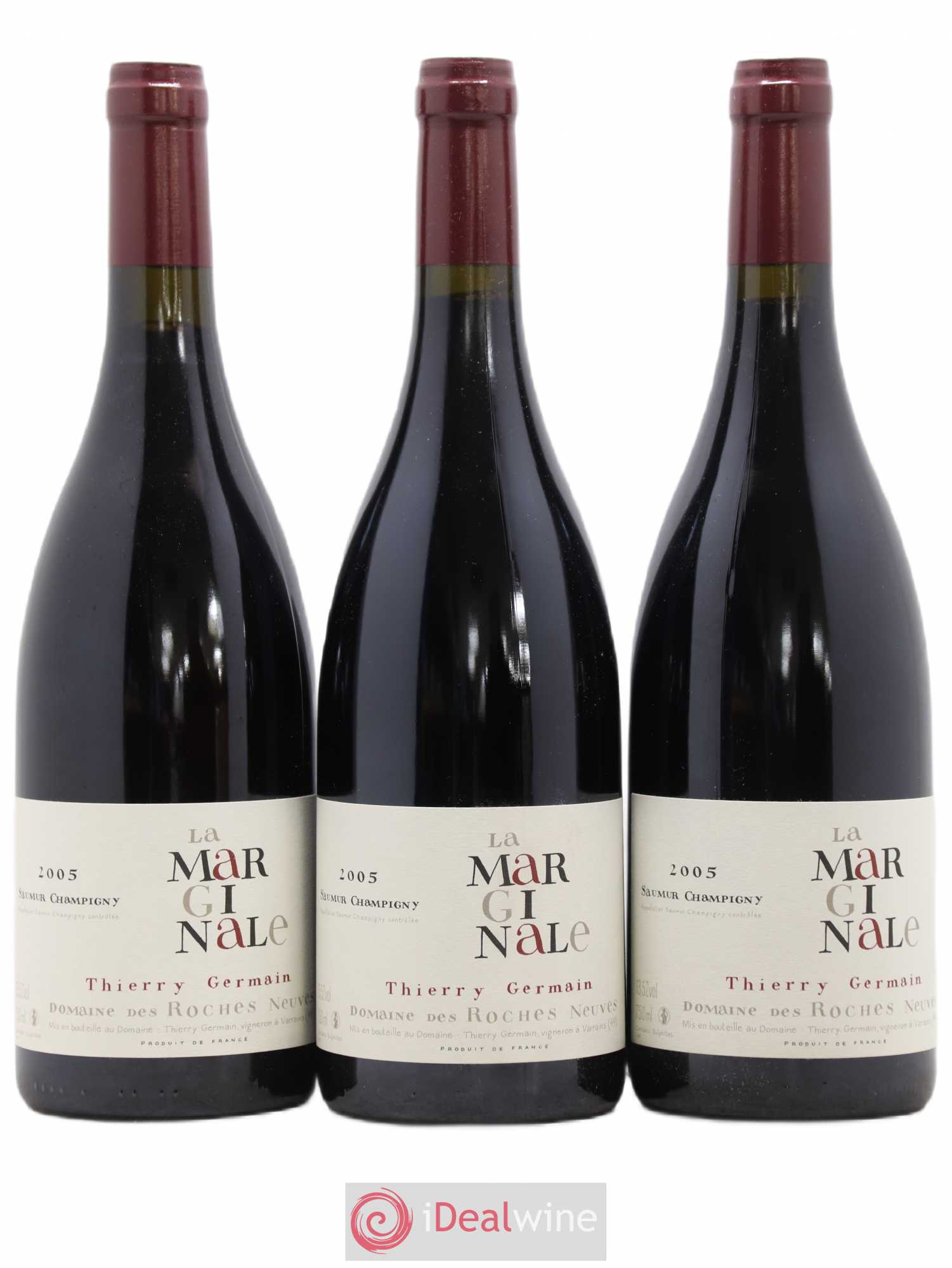 Saumur-Champigny La Marginale Domaine des Roches Neuves - Thierry Germain 2005 - Lot de 6 bouteilles - 1
