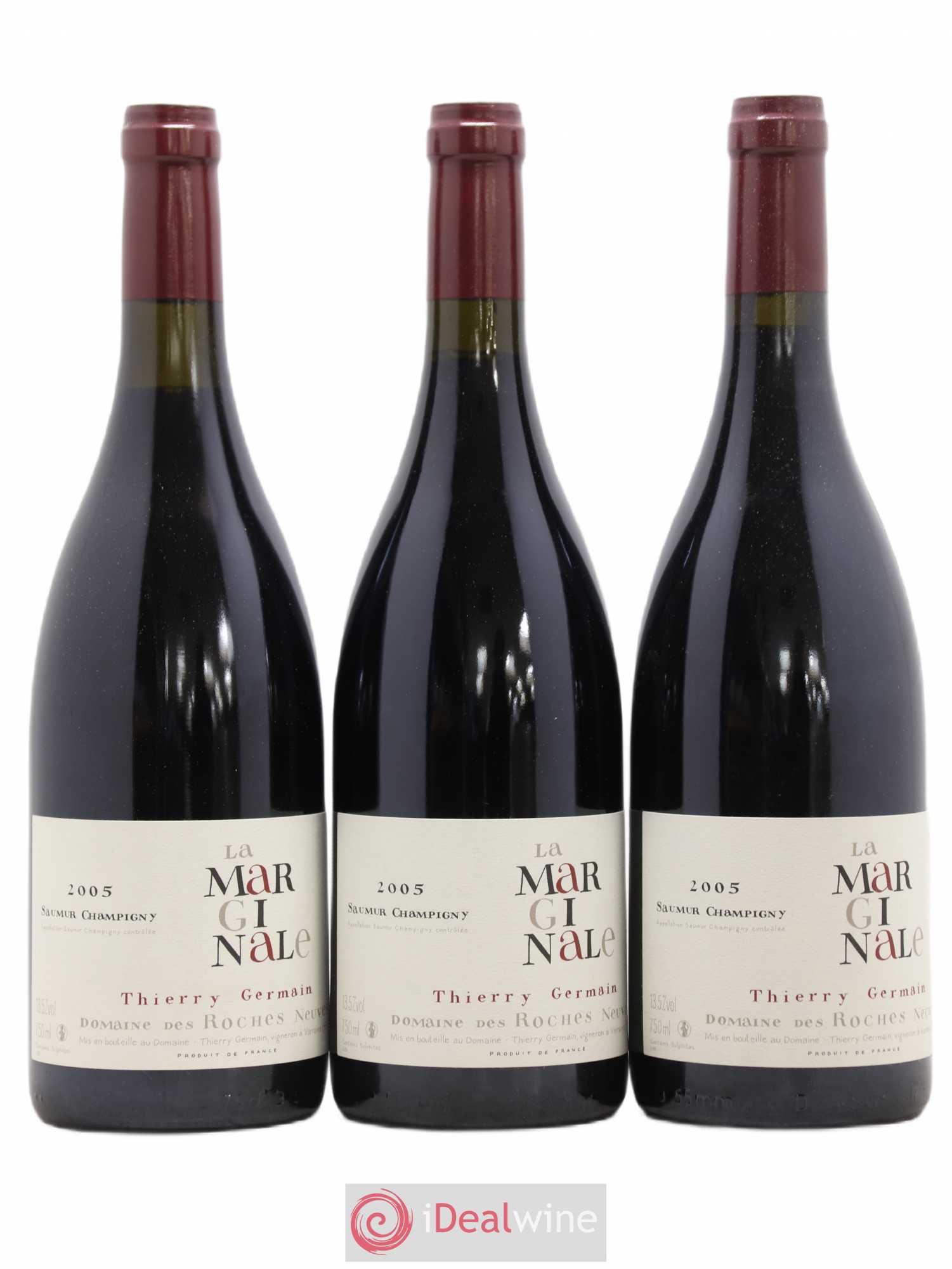 Saumur-Champigny La Marginale Domaine des Roches Neuves - Thierry Germain 2005 - Lot de 6 bouteilles - 1