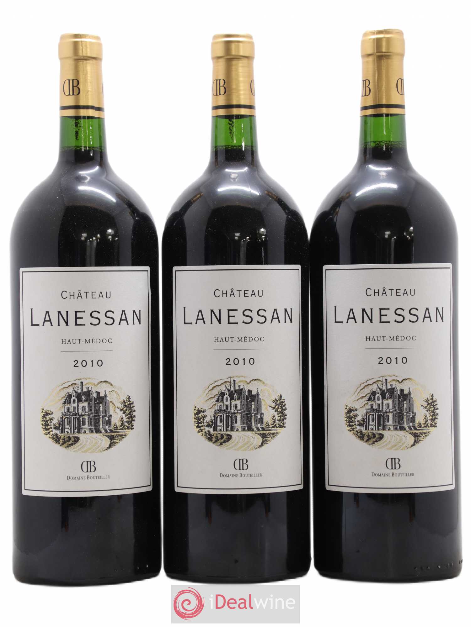 Château Lanessan Cru Bourgeois 2010 - Lot de 3 magnums - 0