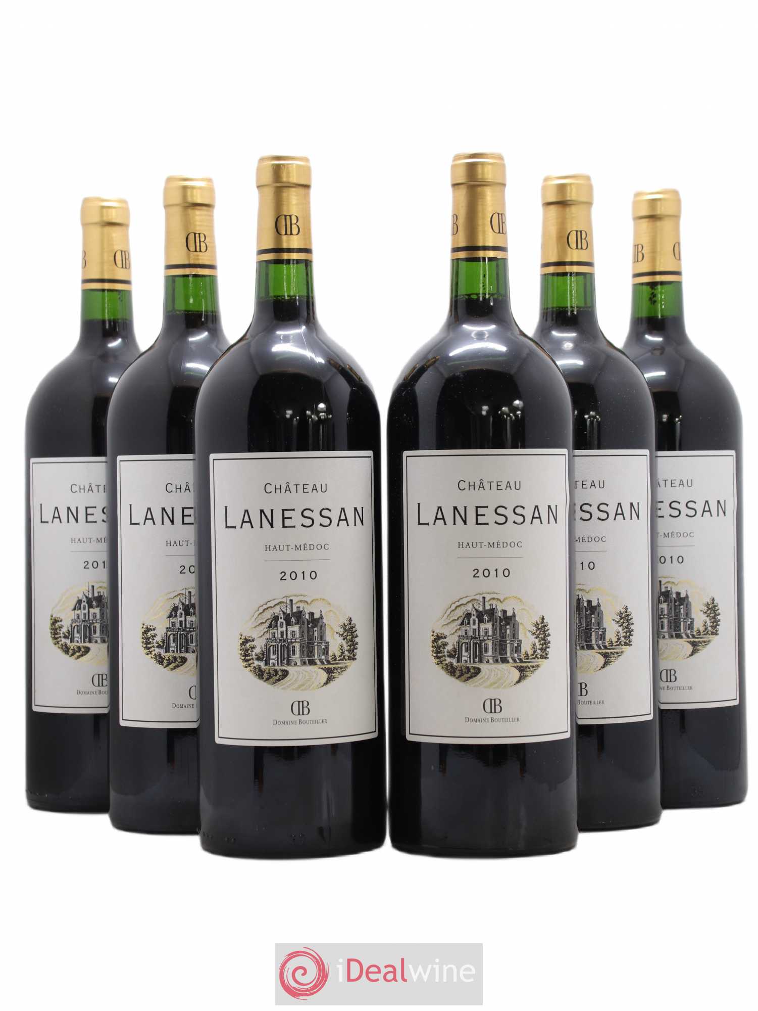 Château Lanessan Cru Bourgeois 2010 - Lot de 6 magnums - 0