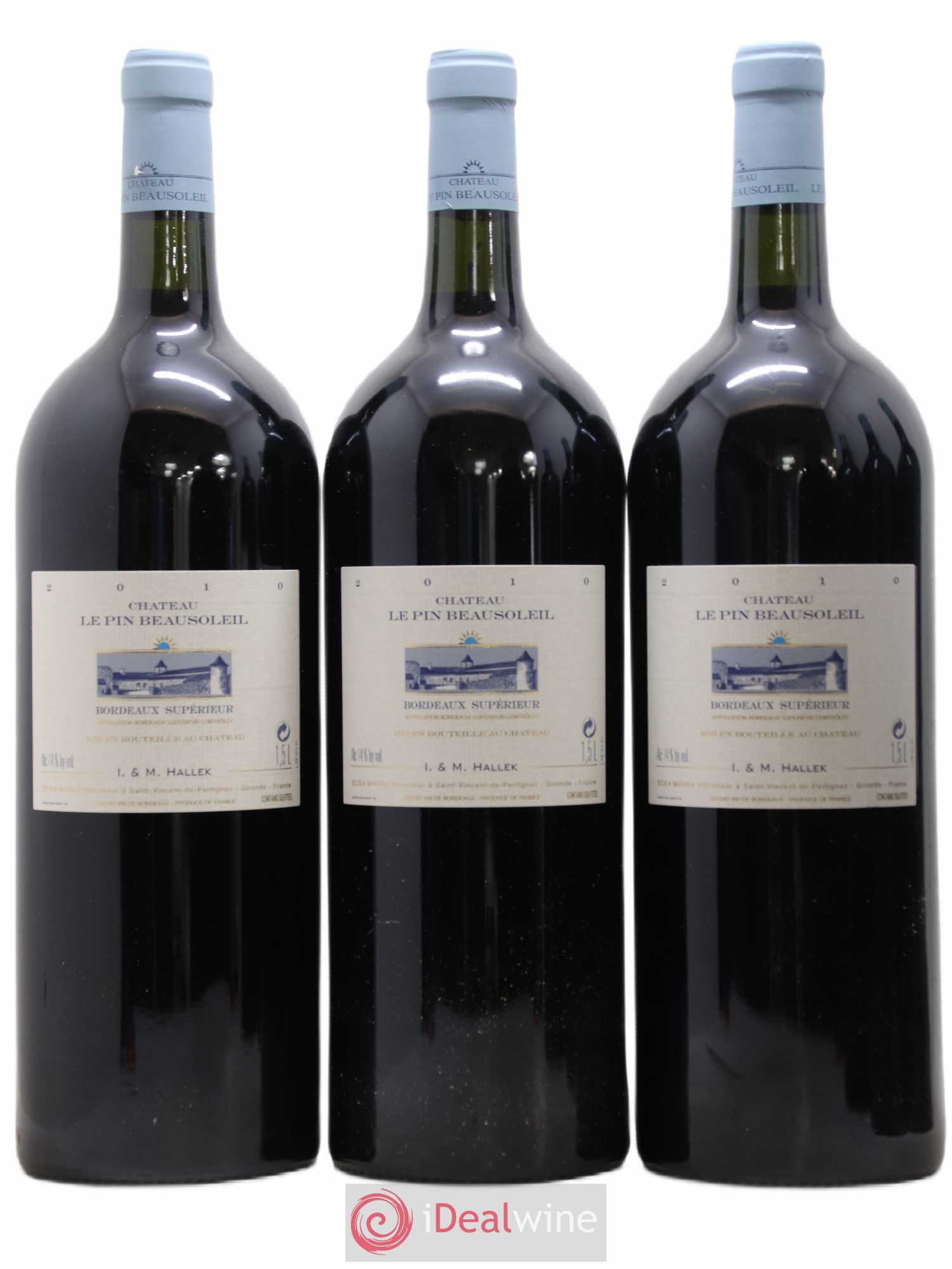 Château Le Pin Beausoleil 2010 - Lot de 6 magnums - 2