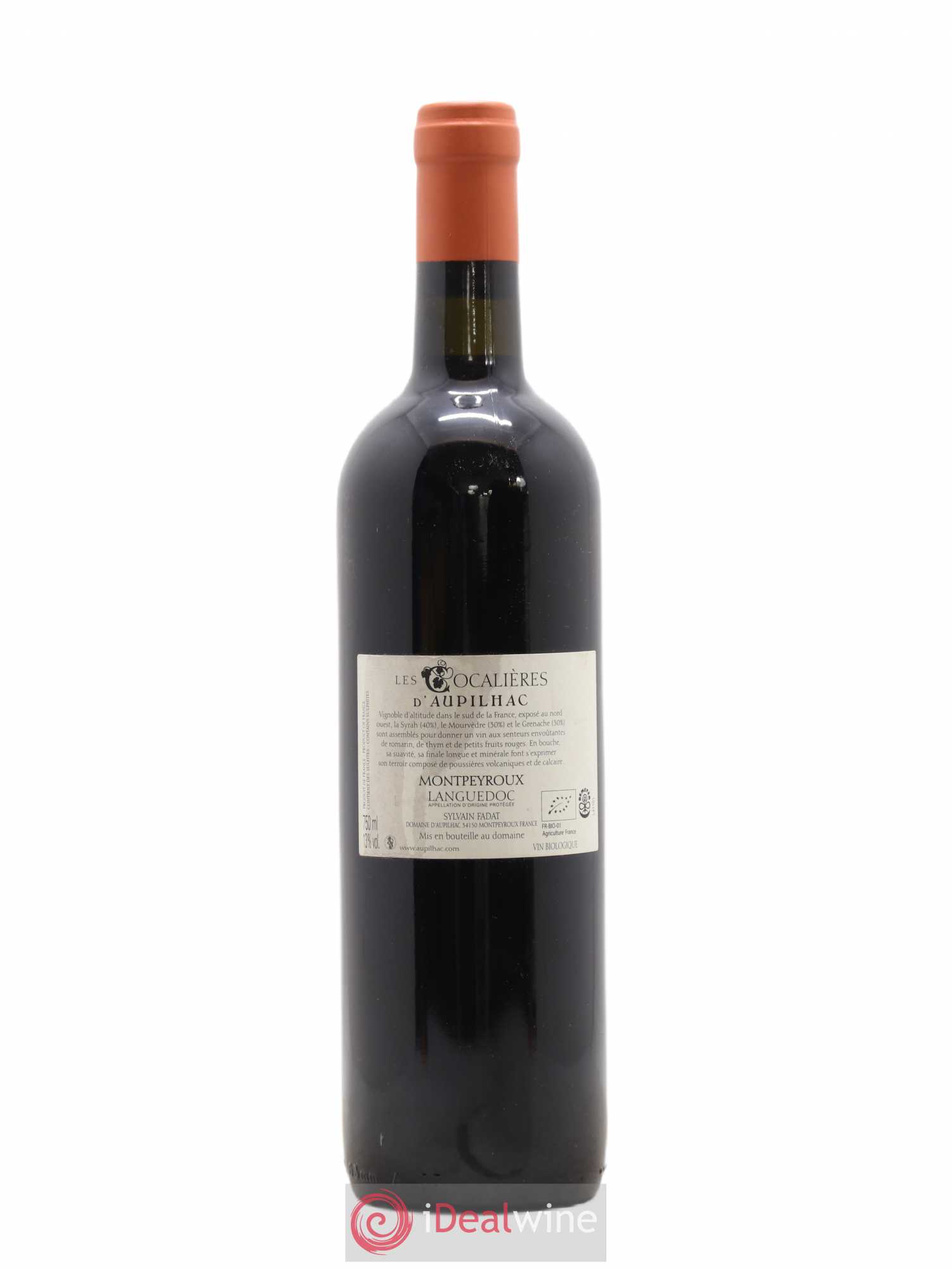 Languedoc Montpeyroux Aupilhac (Domaine d') Les Cocalières Sylvain Fadat 2015 - Lot de 1 bouteille - 1