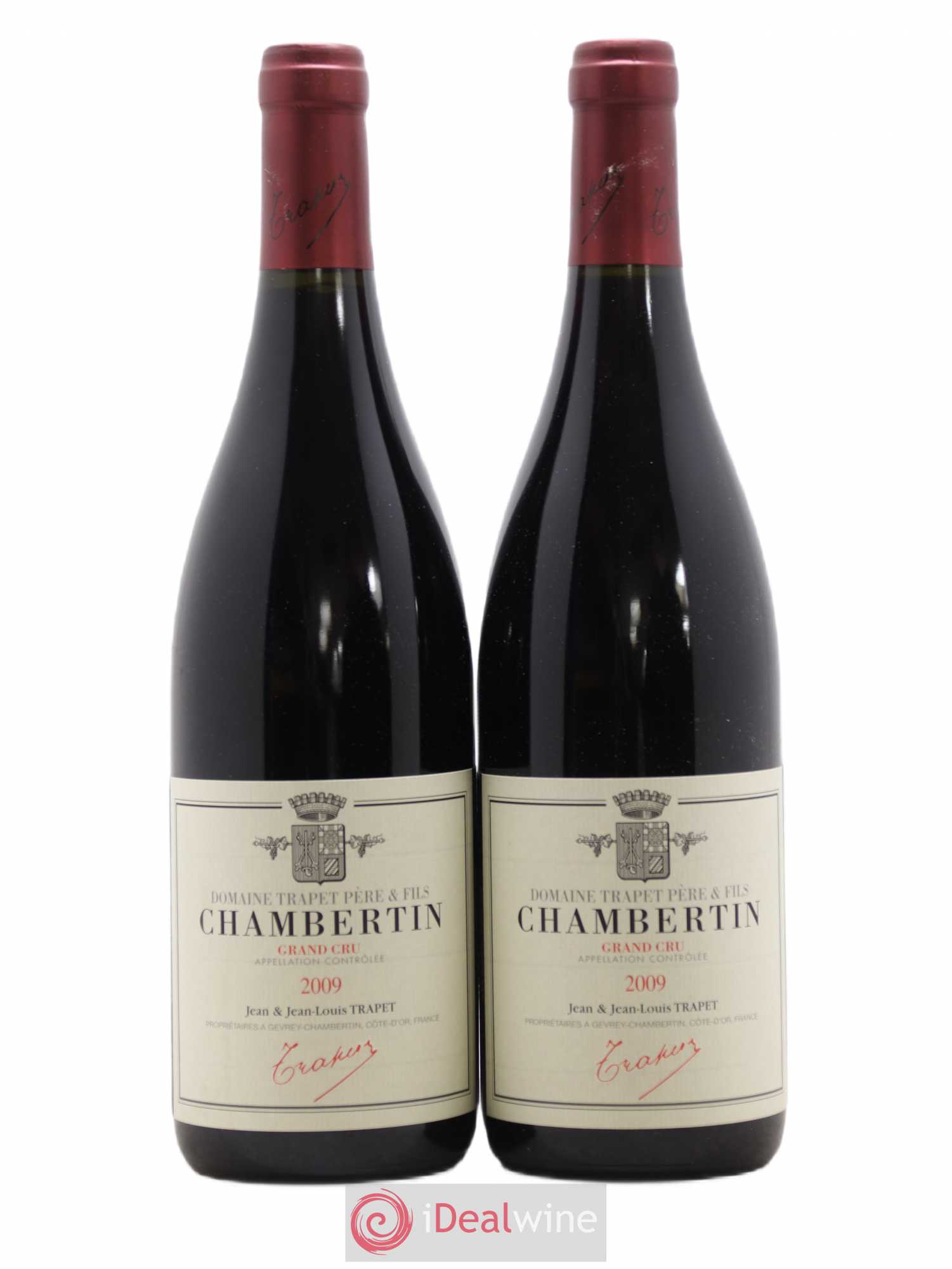 Chambertin Grand Cru Domaine Trapet 2009 - Lot de 2 bouteilles - 0