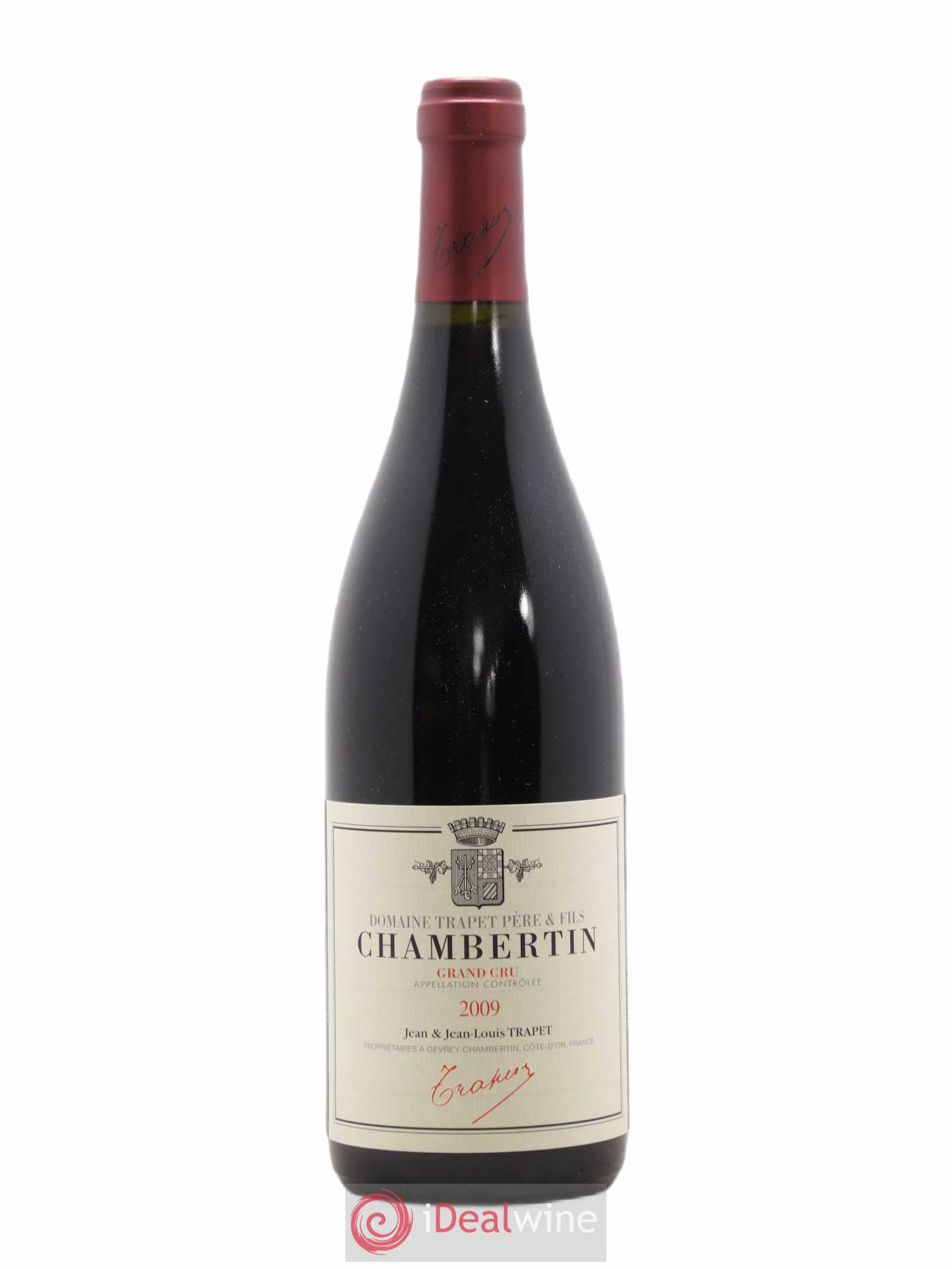 Chambertin Grand Cru Domaine Trapet 2009 - Lot de 1 bouteille - 0