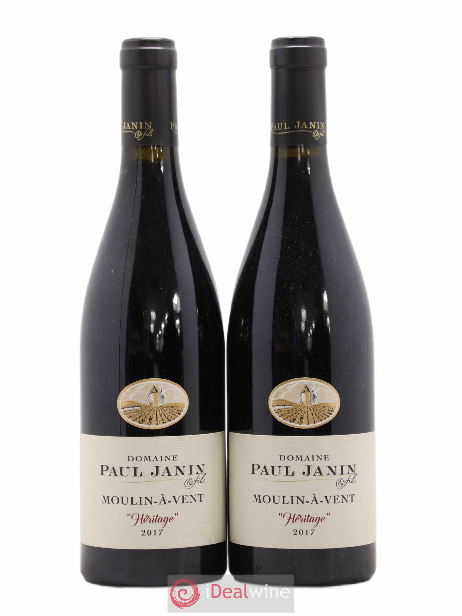Moulin-à-Vent Héritage Janin 2017 - Posten von 2 Flaschen - 0