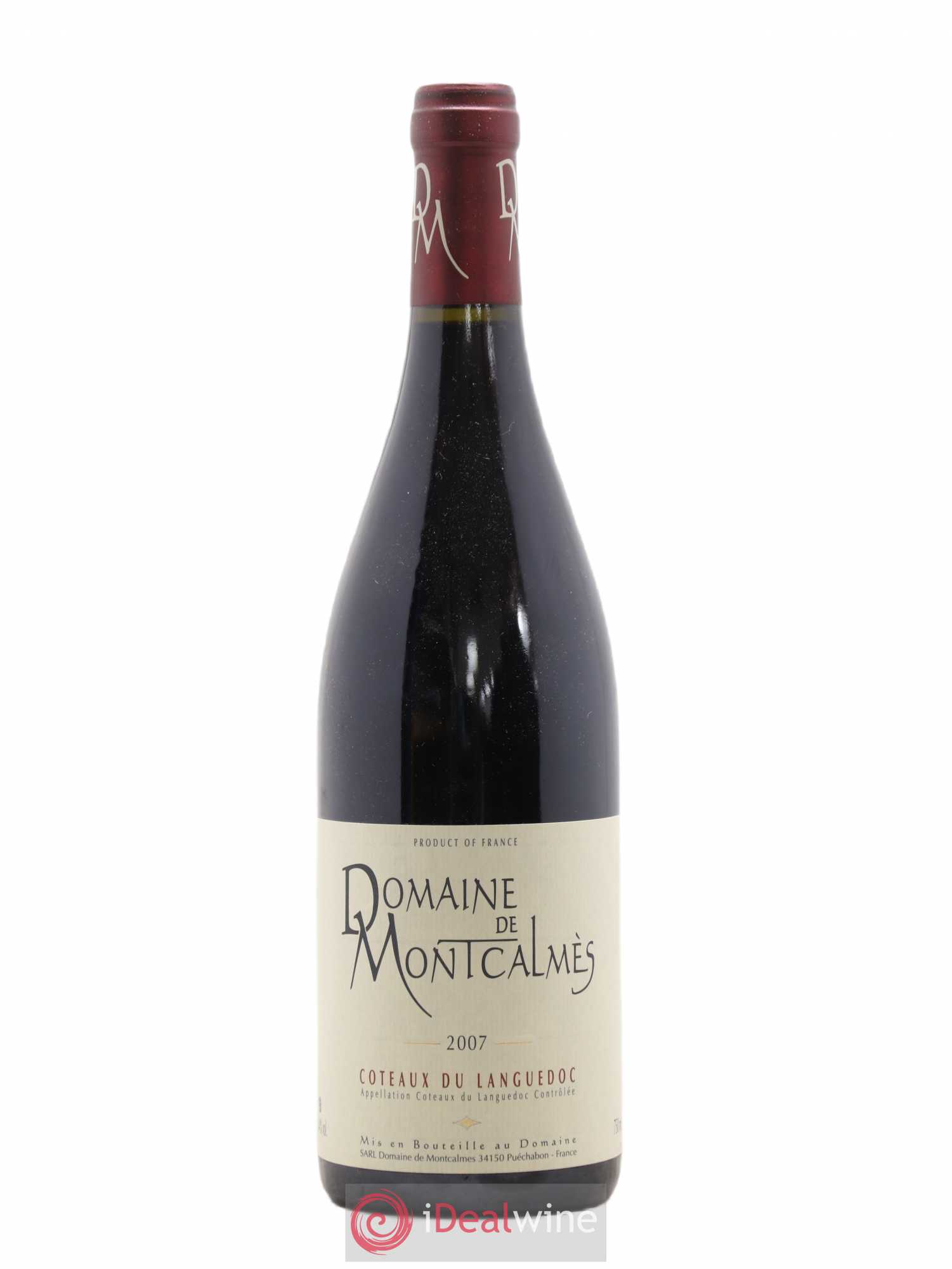 Terrasses du Larzac Domaine de Montcalmès Frédéric Pourtalié 2007 - Lot de 1 bouteille - 0