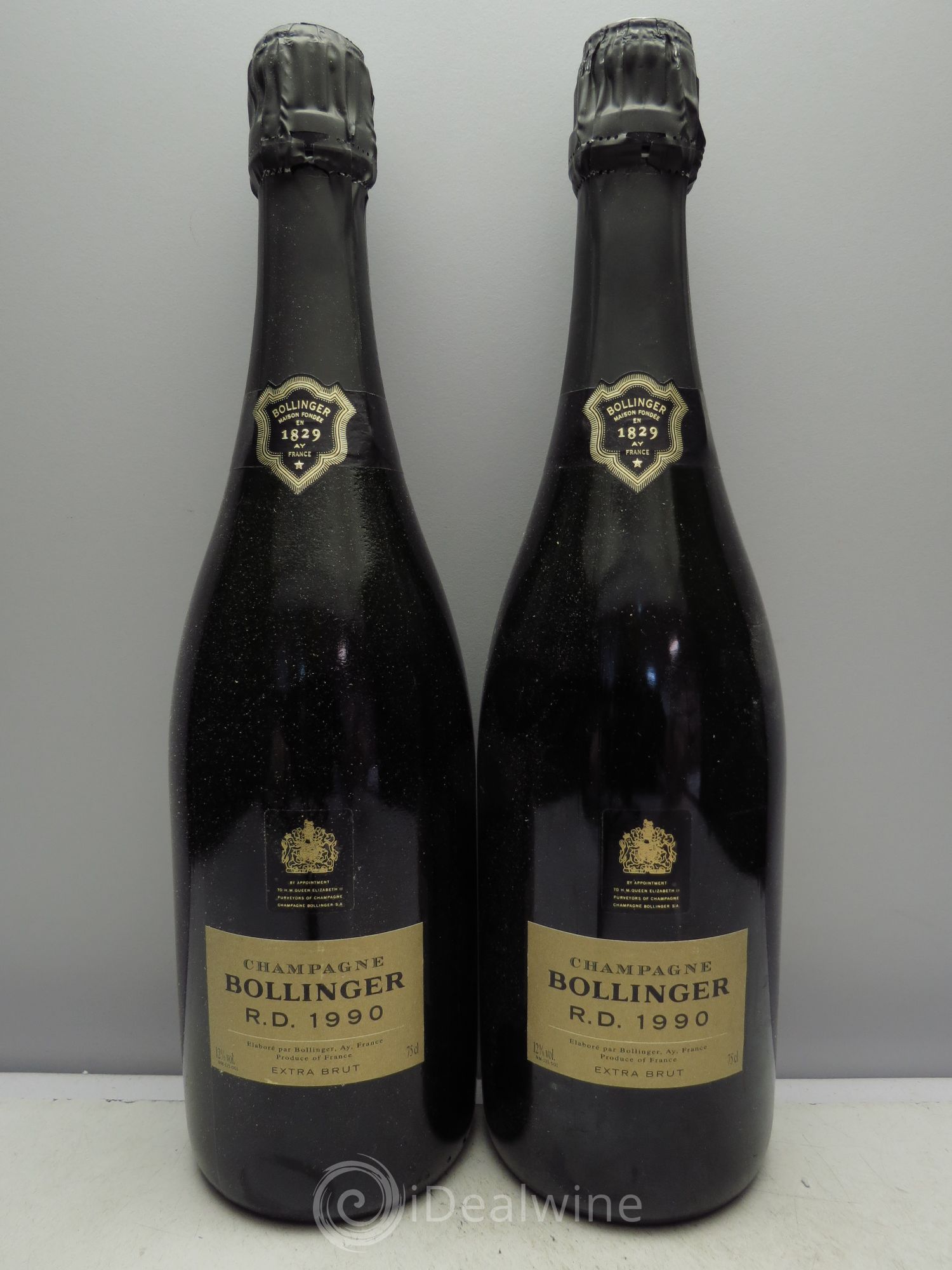 R.D. Extra-Brut Bollinger 1990 - Lot de 2 bouteilles - 0