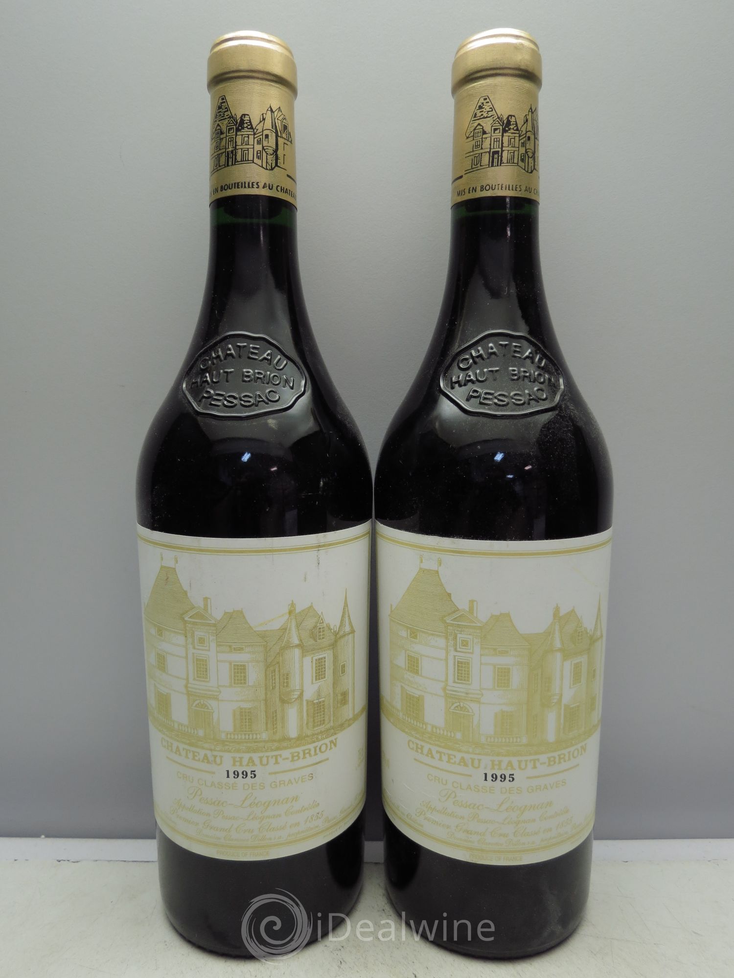 Château Haut Brion 1er Grand Cru Classé 1995 - Lot de 2 bouteilles - 0