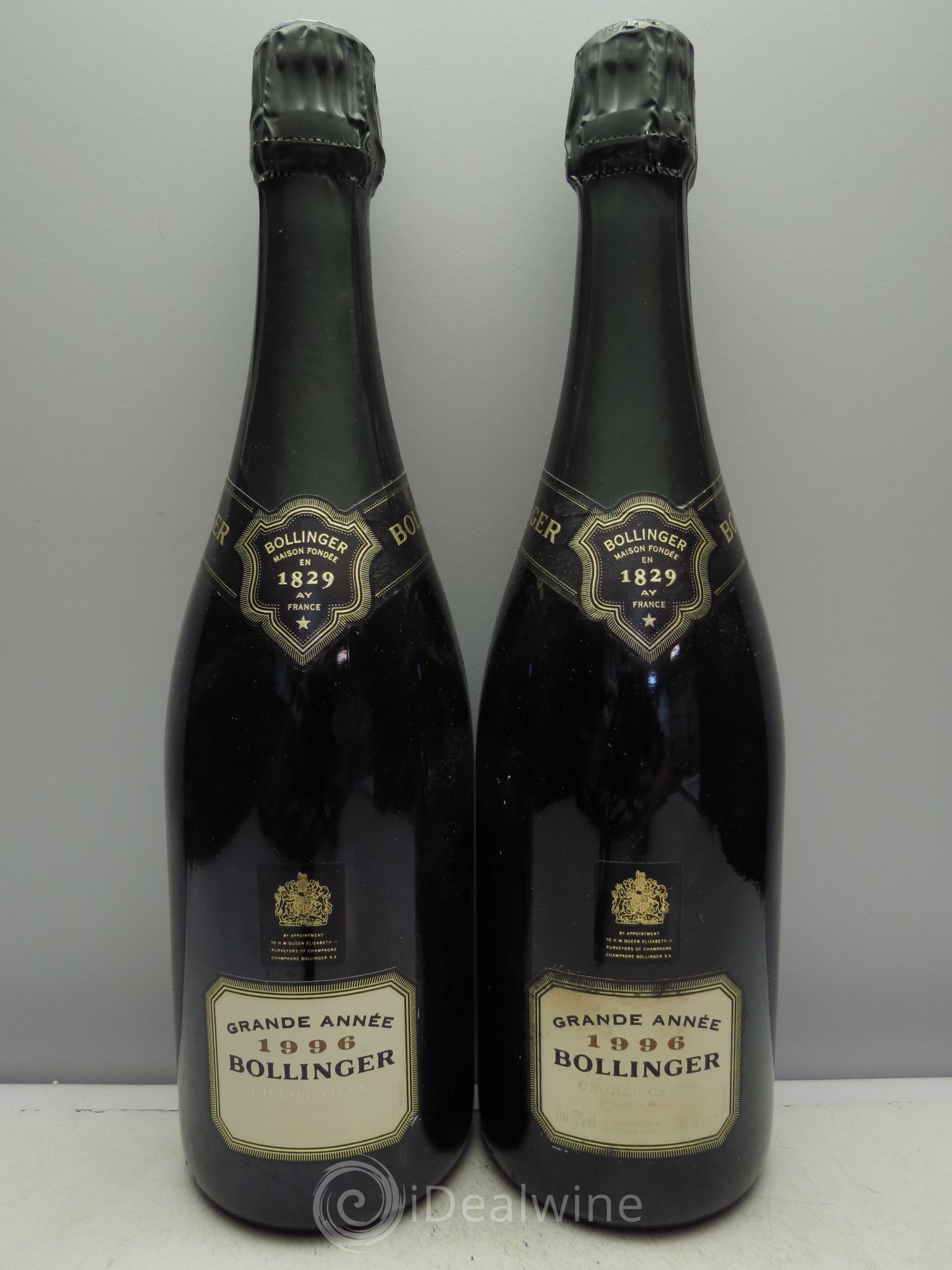 La Grande Année Brut Bollinger 1996 - Lot de 2 bouteilles - 0