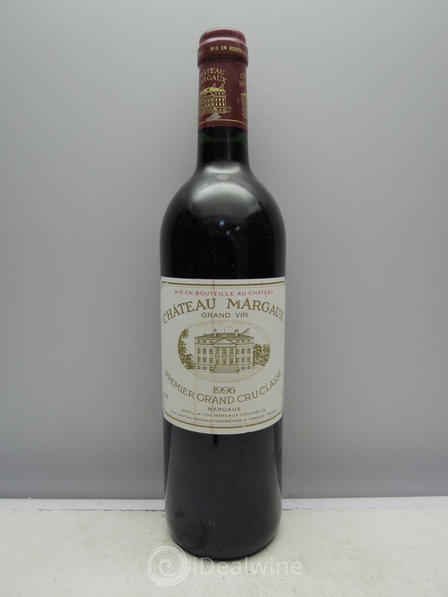 Château Margaux 1er Grand Cru Classé 1996 - Lot de 1 bouteille - 0