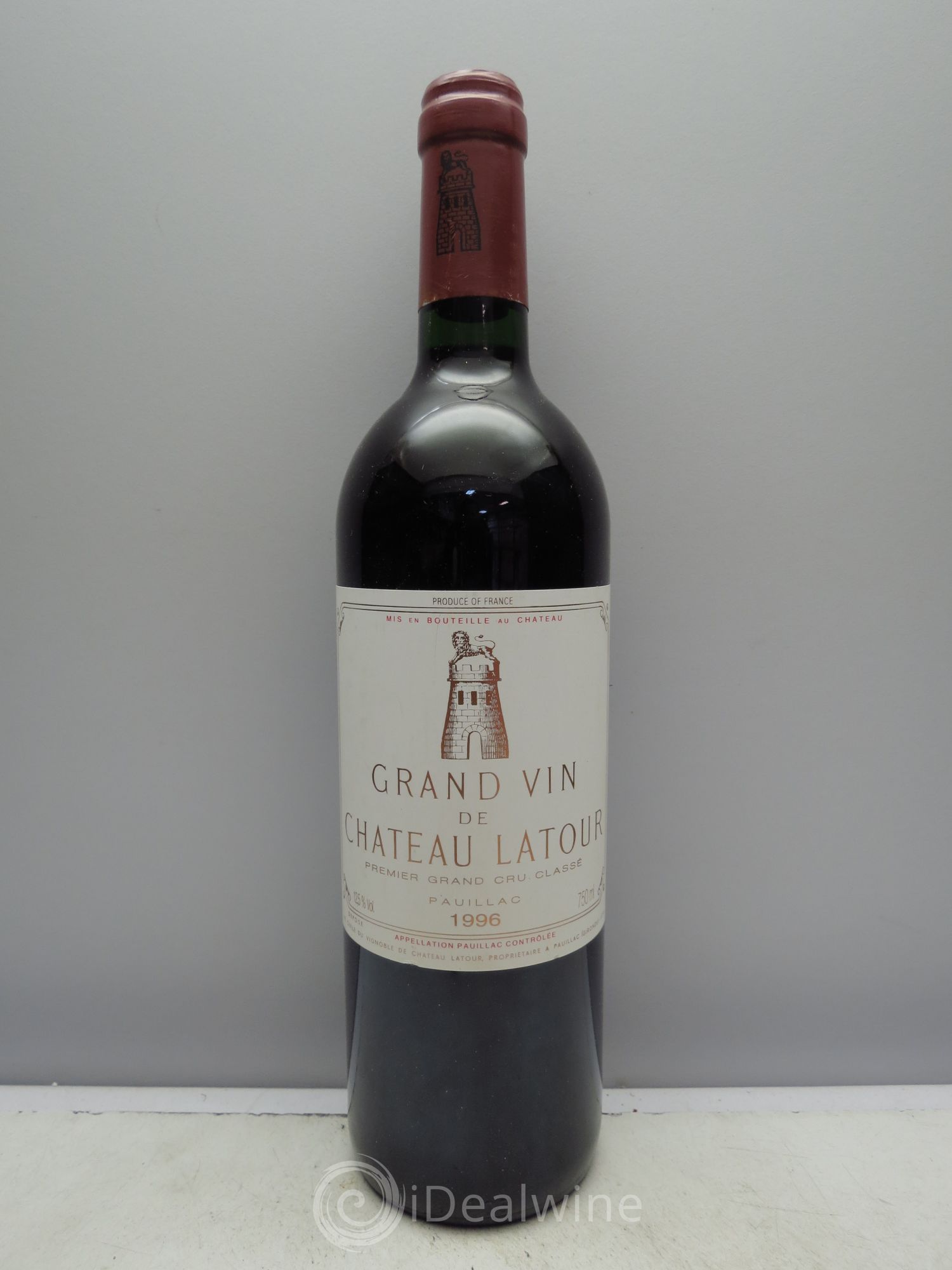 Château Latour 1er Grand Cru Classé 1996 - Lot de 1 bouteille - 0