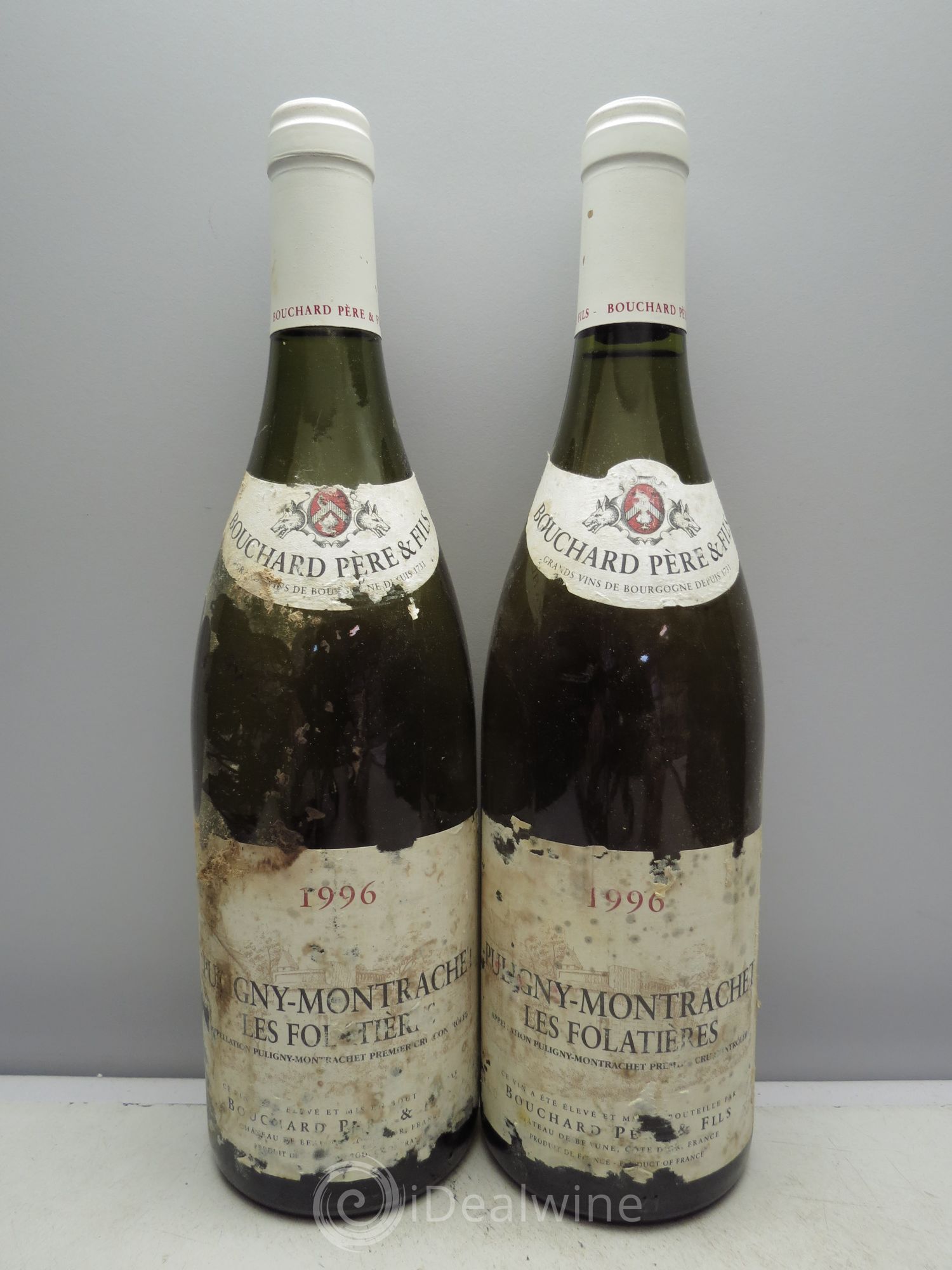 Puligny-Montrachet 1er Cru Bouchard P&F 1996 - Lot de 2 bouteilles - 0