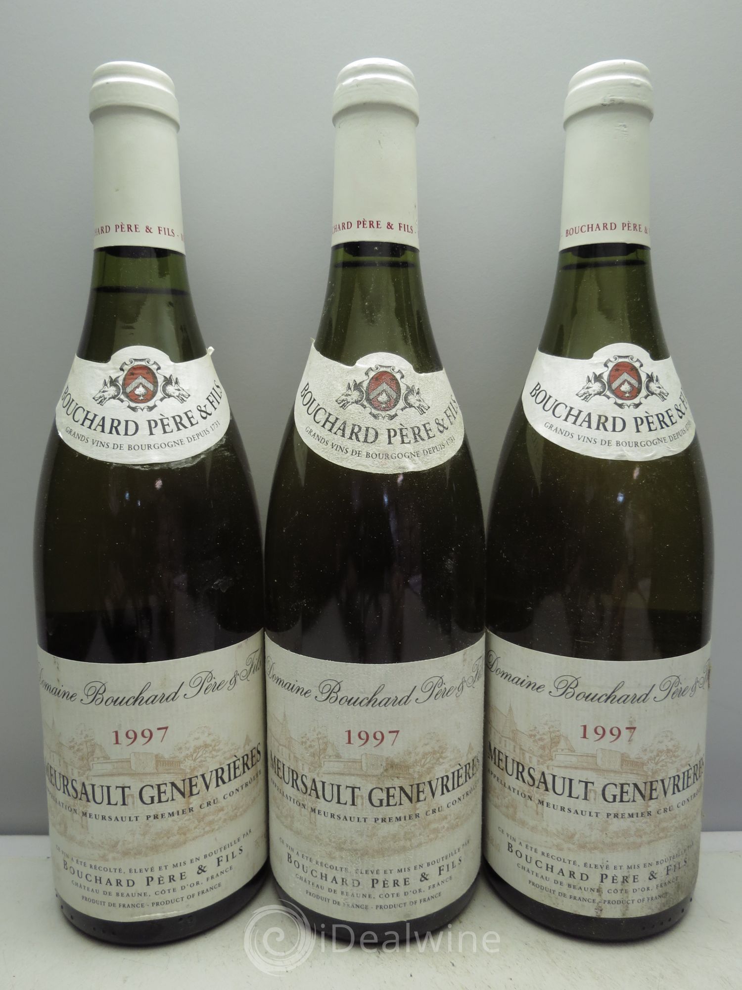 Meursault 1er Cru 1997 - Lot de 3 bouteilles - 0