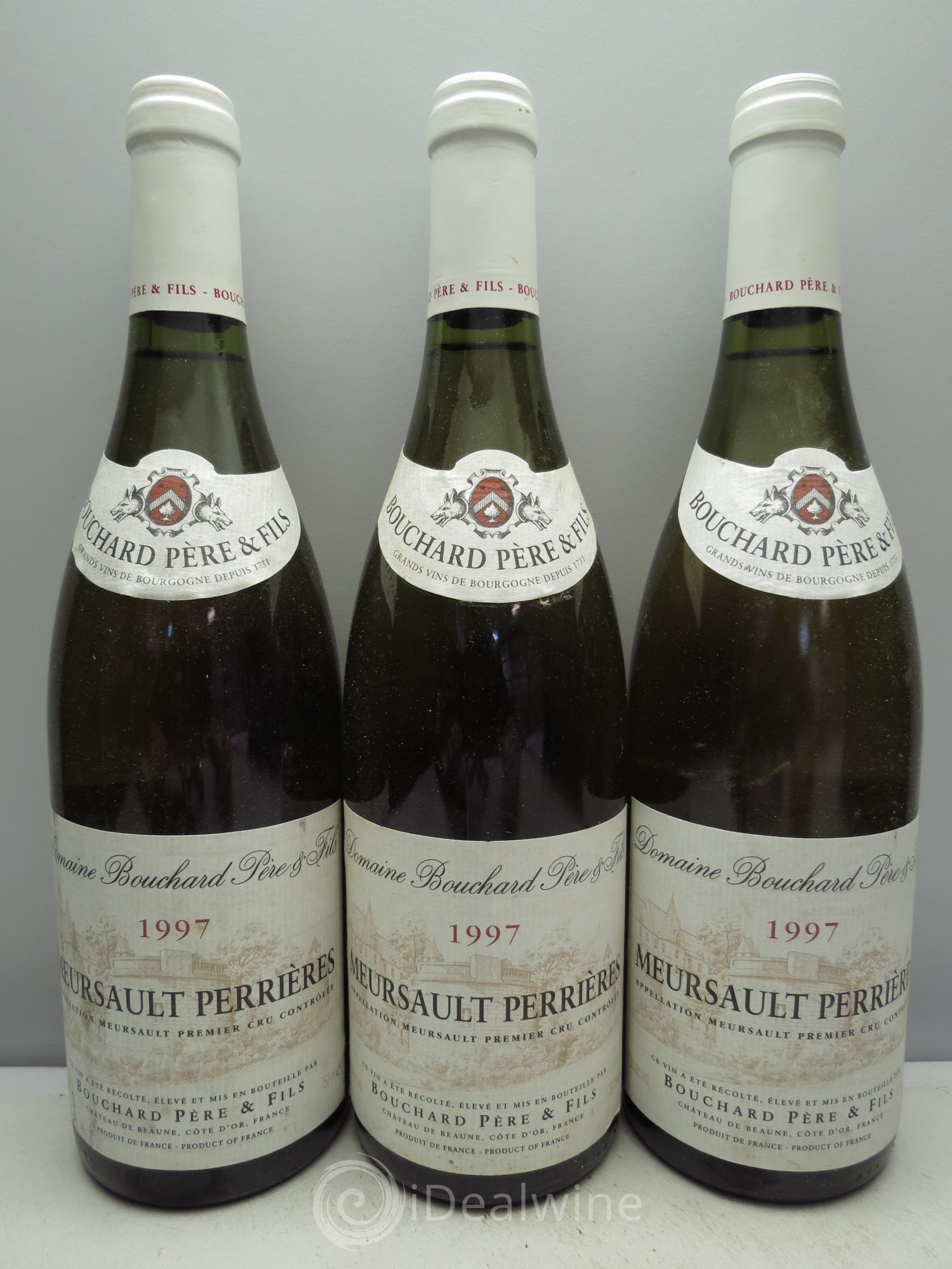 Meursault 1er Cru 1997 - Lot de 3 bouteilles - 0