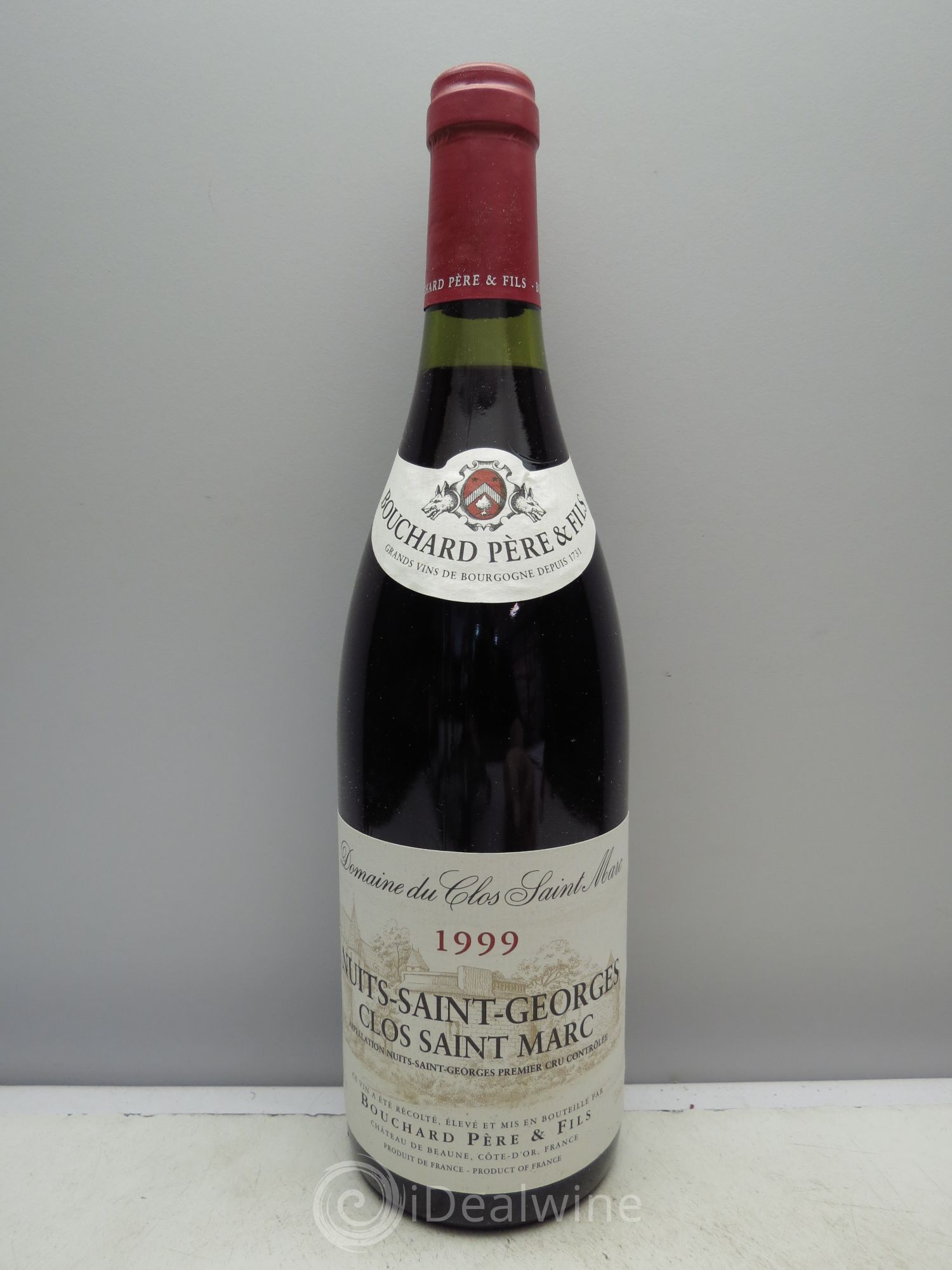 Nuits-Saint-Georges 1er Cru Bouchard P&F 1999 - Lot de 6 bouteilles - 0