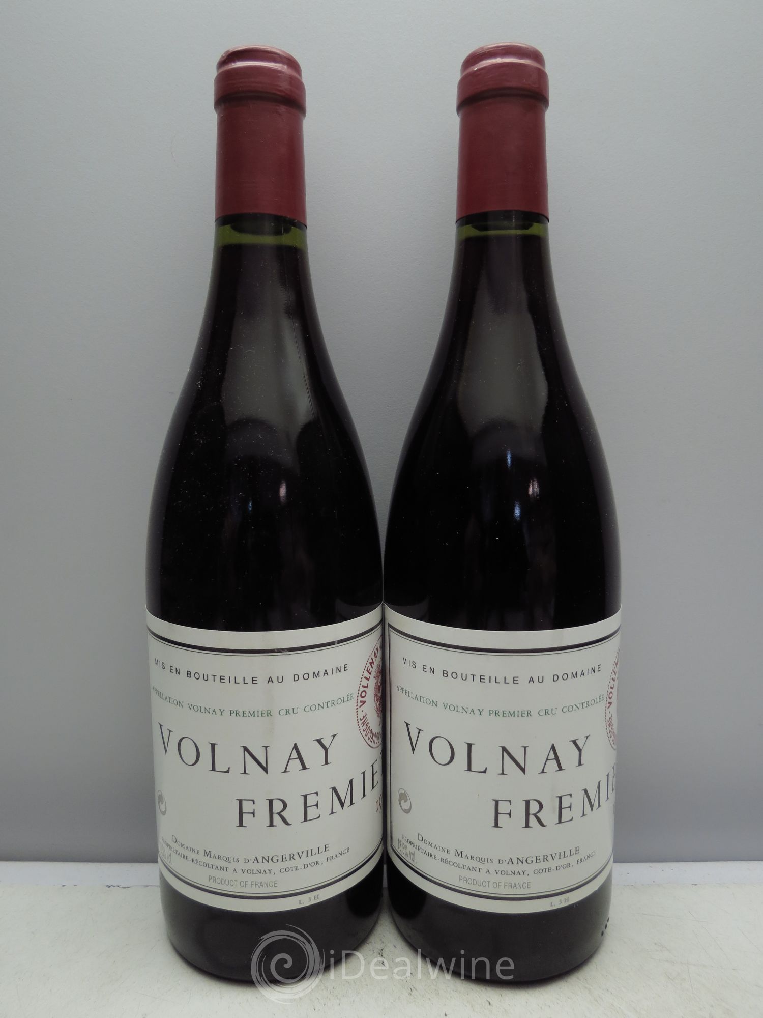 Volnay 1er Cru Frémiet Marquis d'Angerville (Domaine) 1999 - Lot de 2 bouteilles - 0