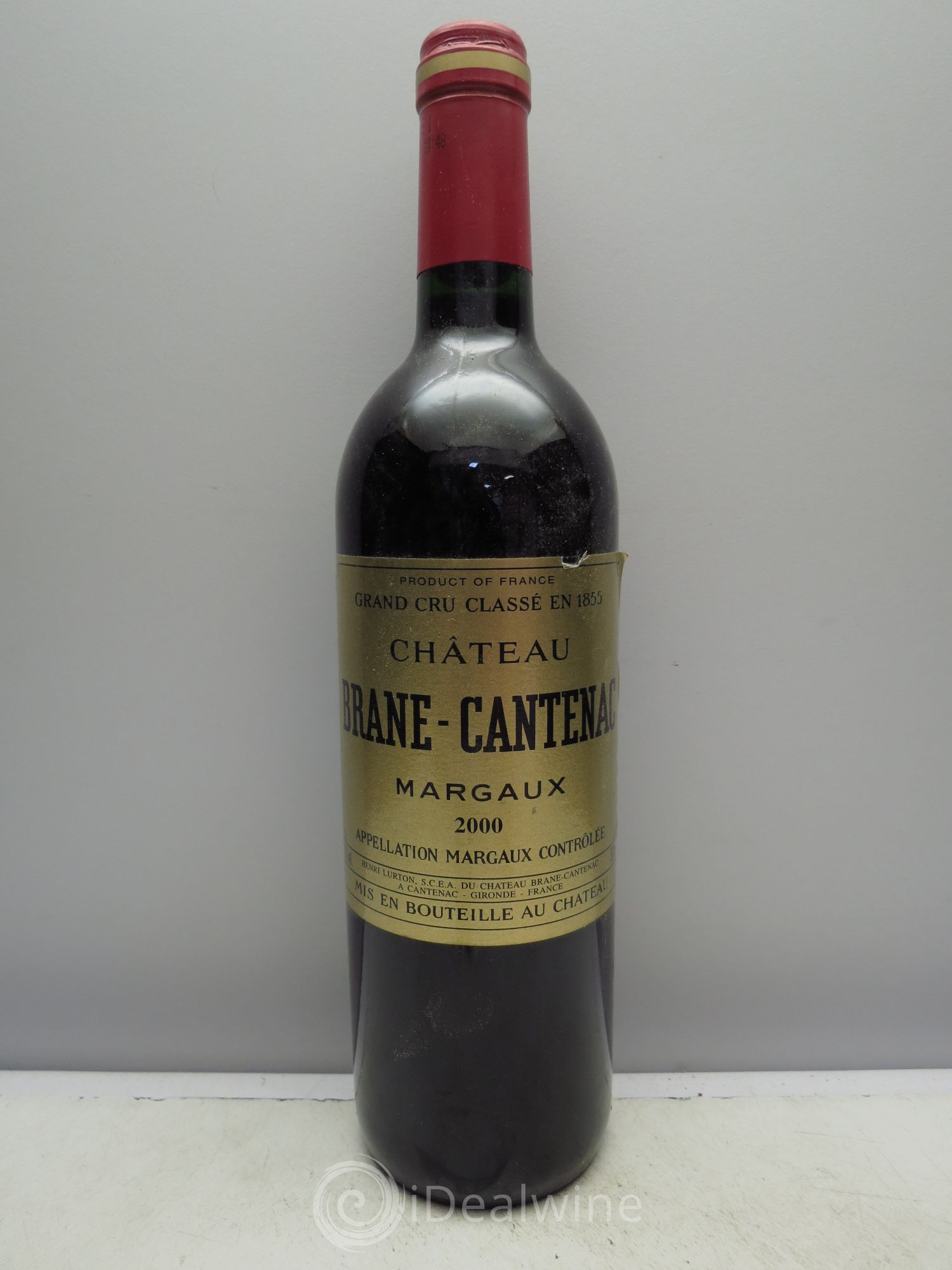 Château Brane Cantenac 2ème Grand Cru Classé 2000 - Lot de 6 bouteilles - 0